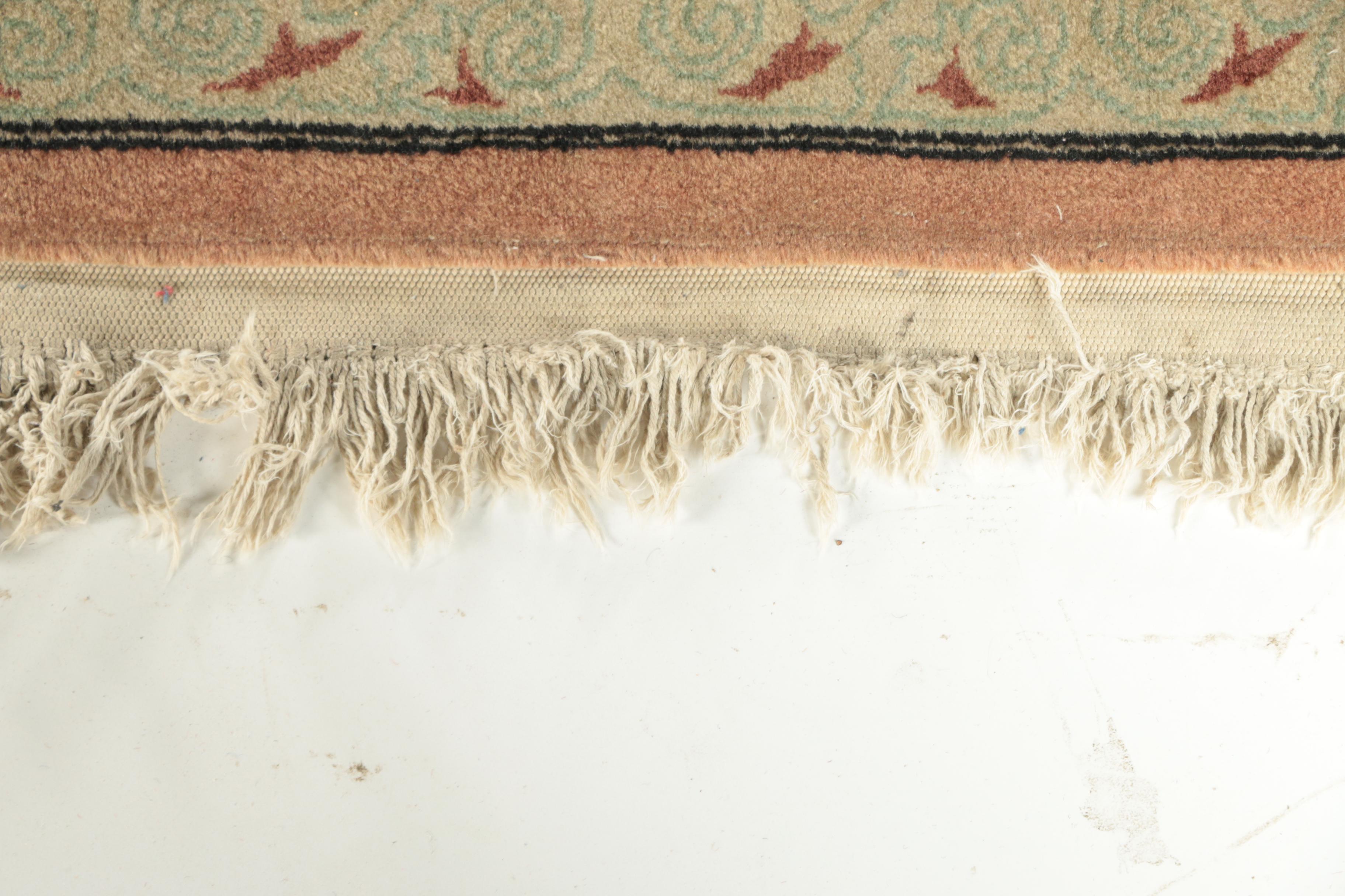 Finely Hand-Knotted Persian Tabriz Wool Room Sized Rug