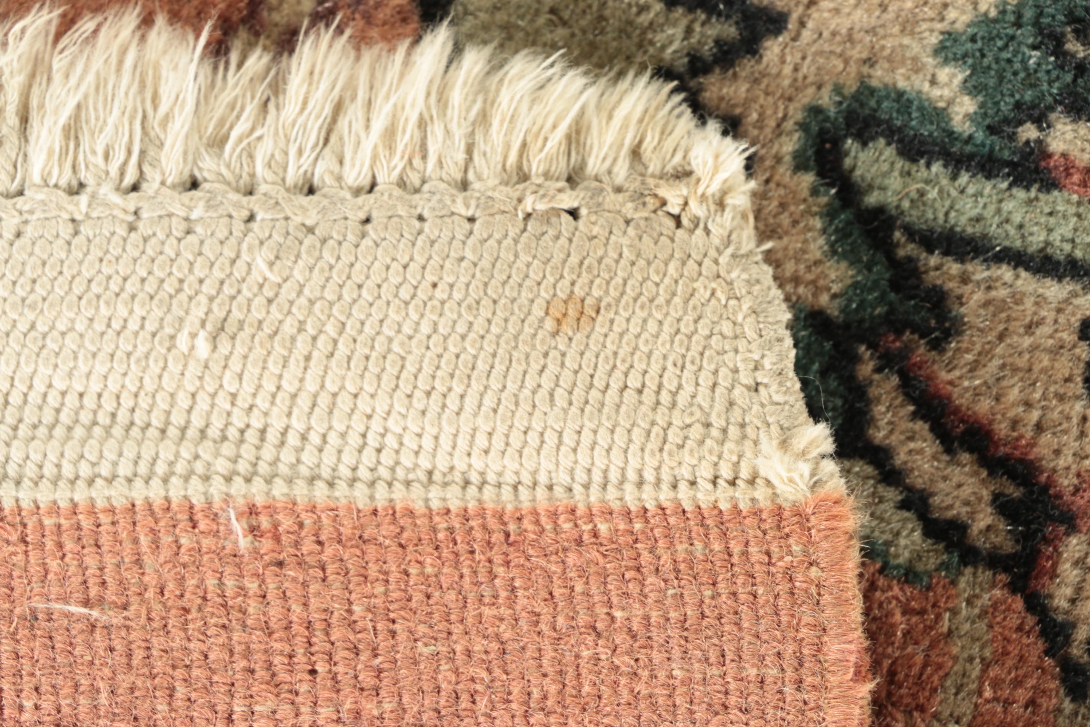 Finely Hand-Knotted Persian Tabriz Wool Room Sized Rug