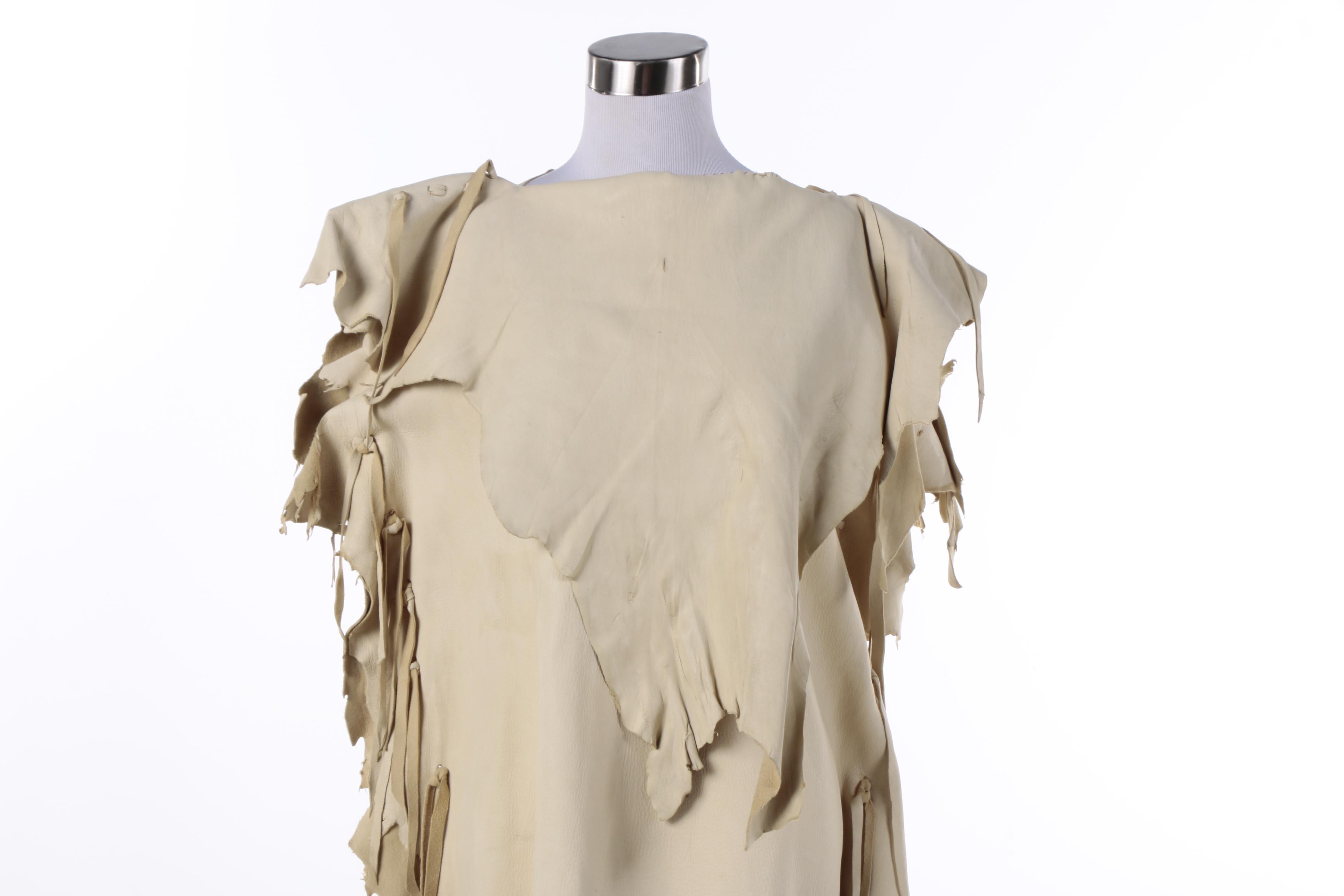 Handmade Leather Hide Costume