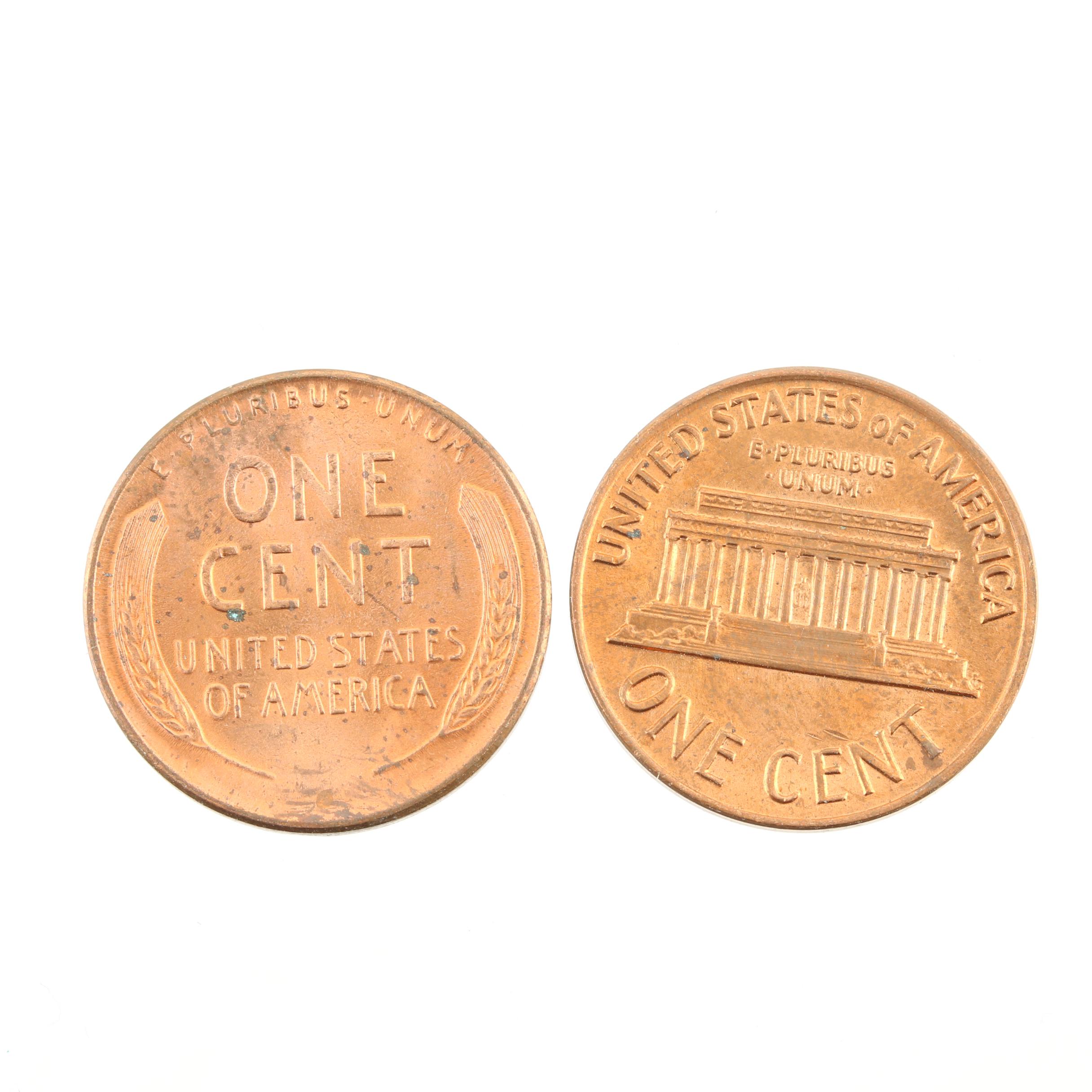 Group of 250 Various Lincoln Cents