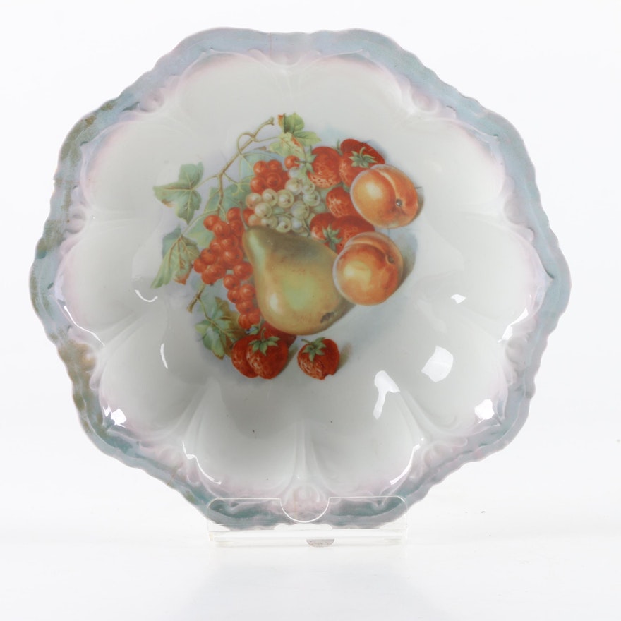 Antique Kühler & Quist Porcelain Bowl ca. 1906-09