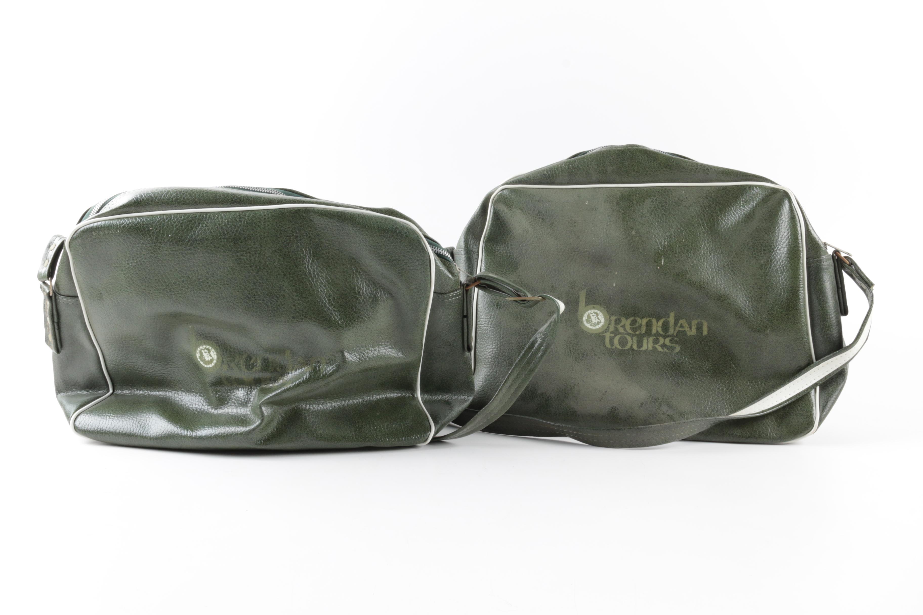 Vintage Brendan Tours Vinyl Totes