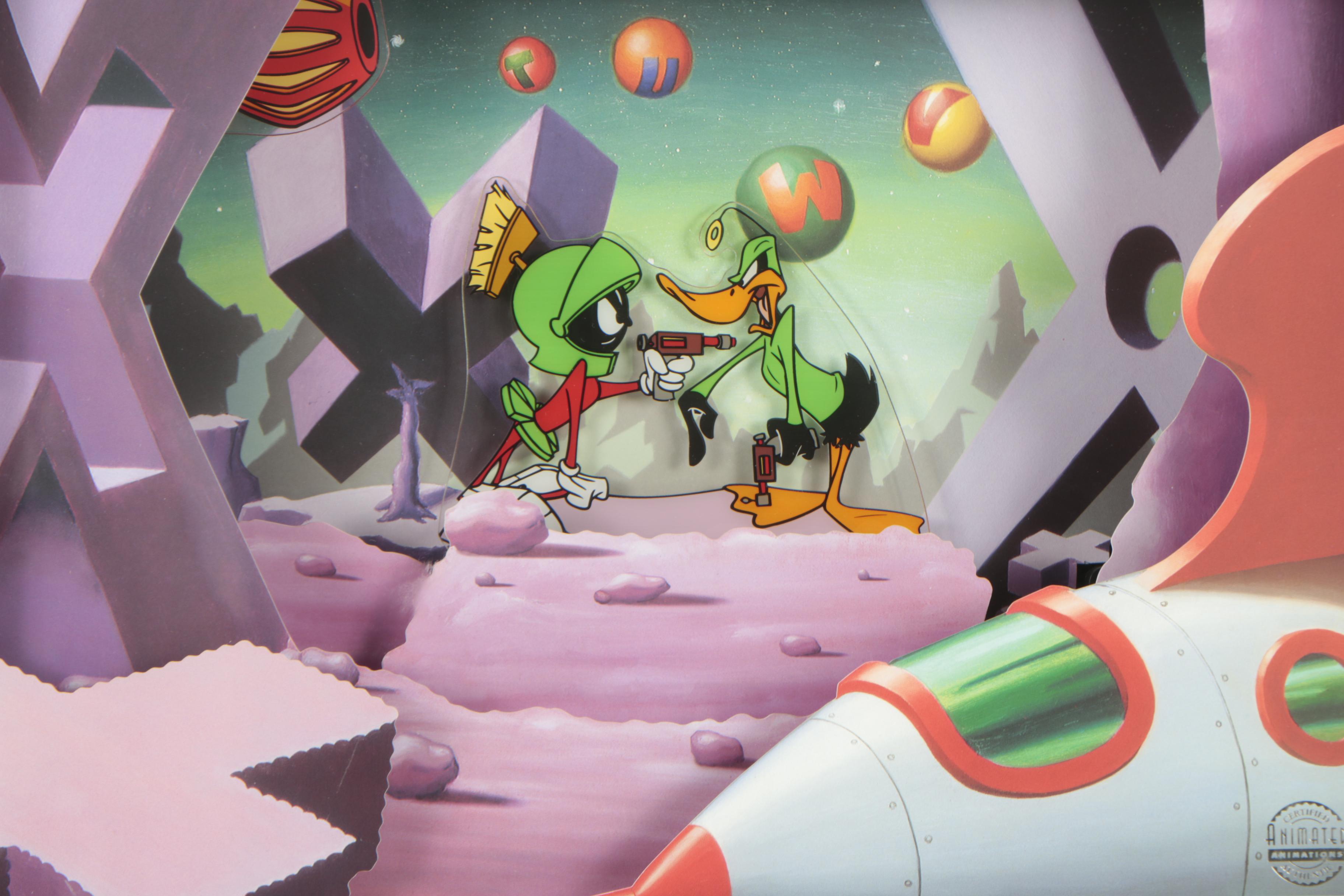Warner Brothers Animated Animations "Duck Dodgers in the 24 1/2th Century"