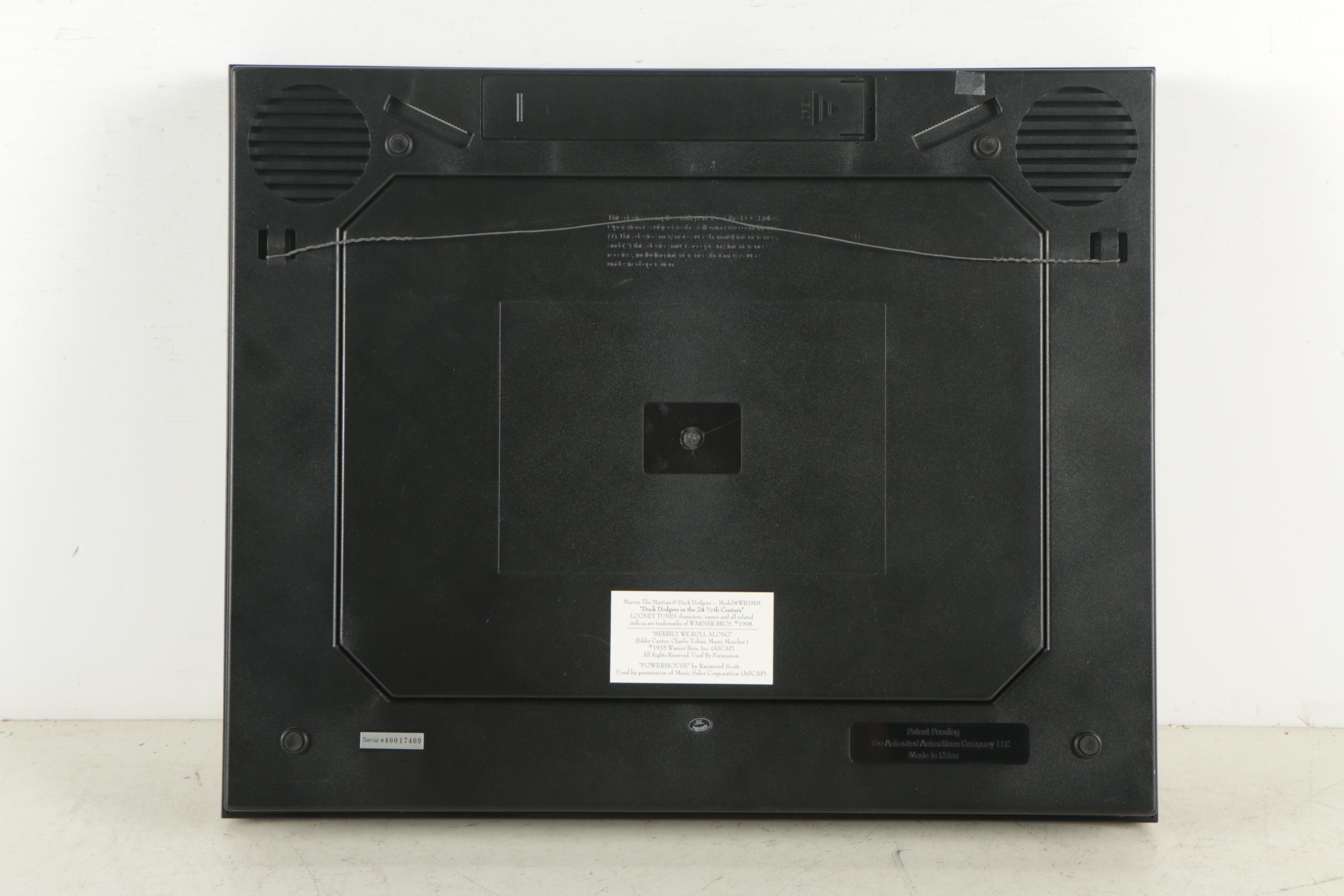 Warner Brothers Animated Animations "Duck Dodgers in the 24 1/2th Century"