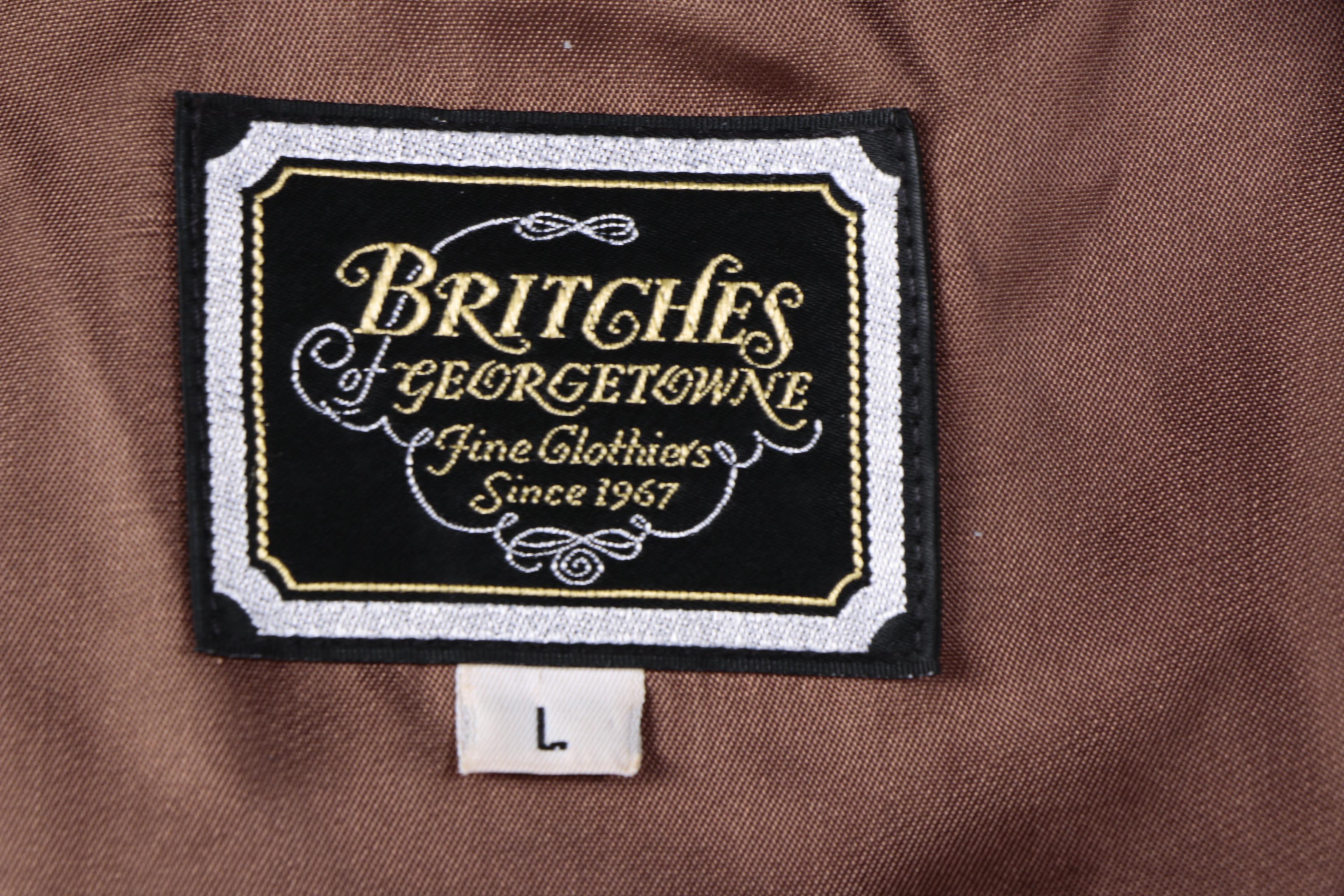 Men's Britches of Georgetowne Brown Suede Jacket