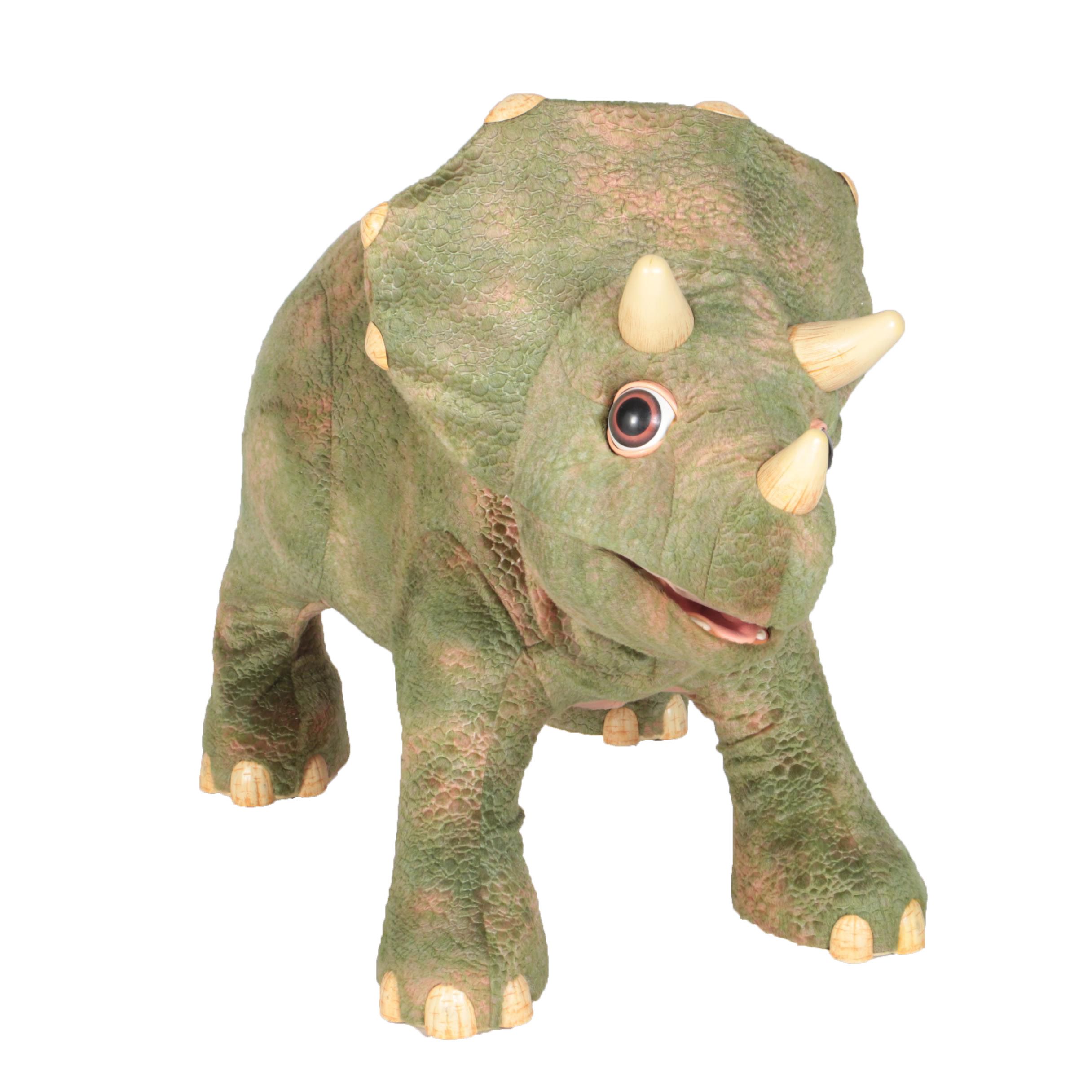 Playskool Kota Animatronic Ride On Triceratops