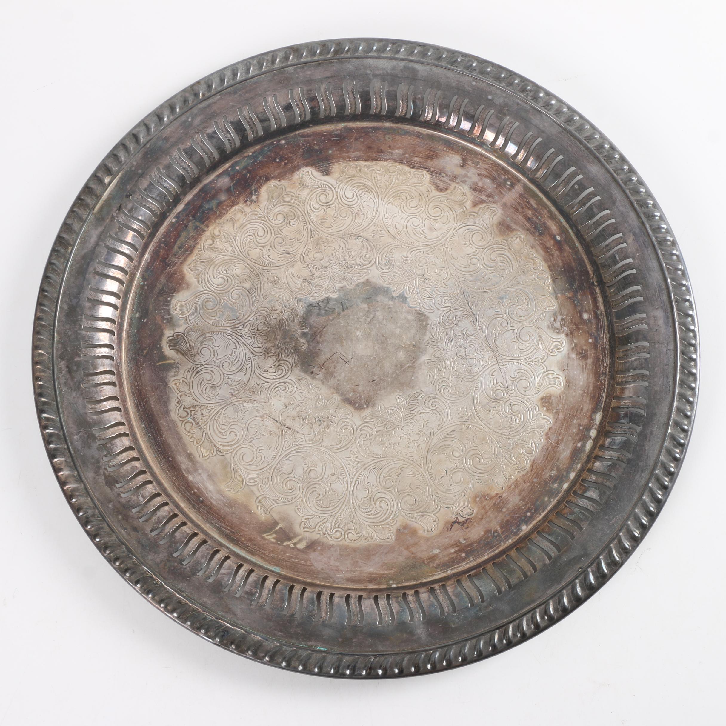 Silver Plate Serving Platter