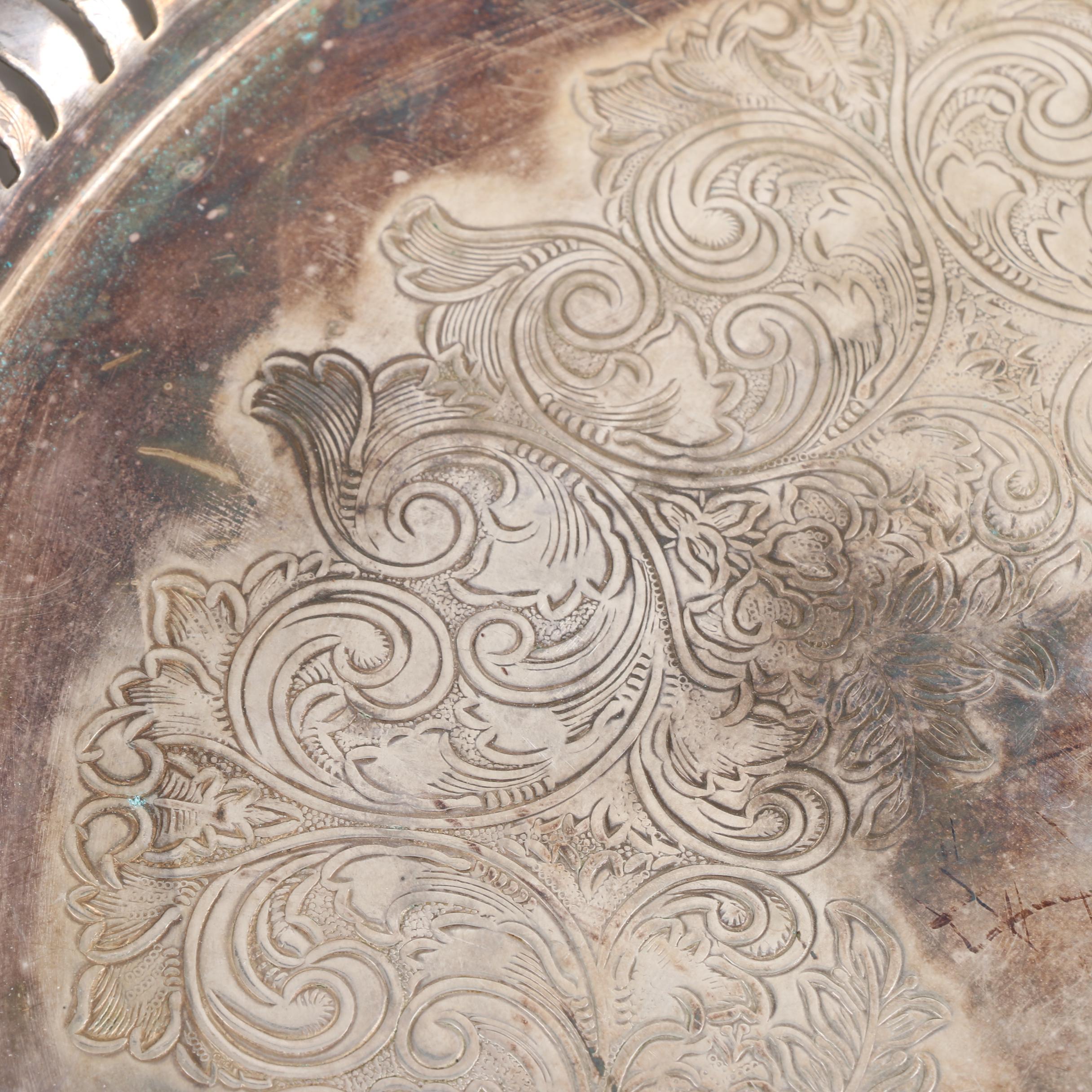 Silver Plate Serving Platter