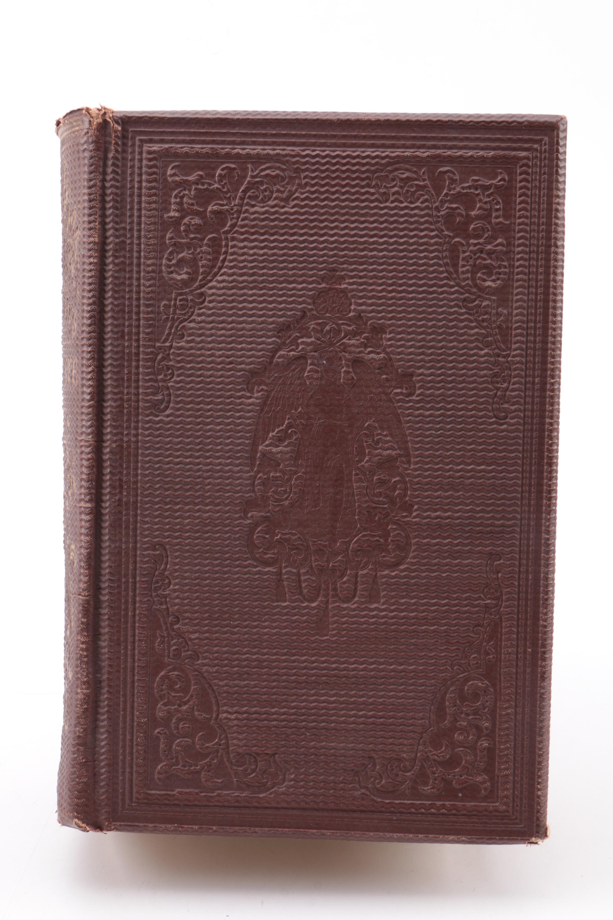 1860 "Bunyan's Complete Works" and 1866 "Tennyson's Poems"