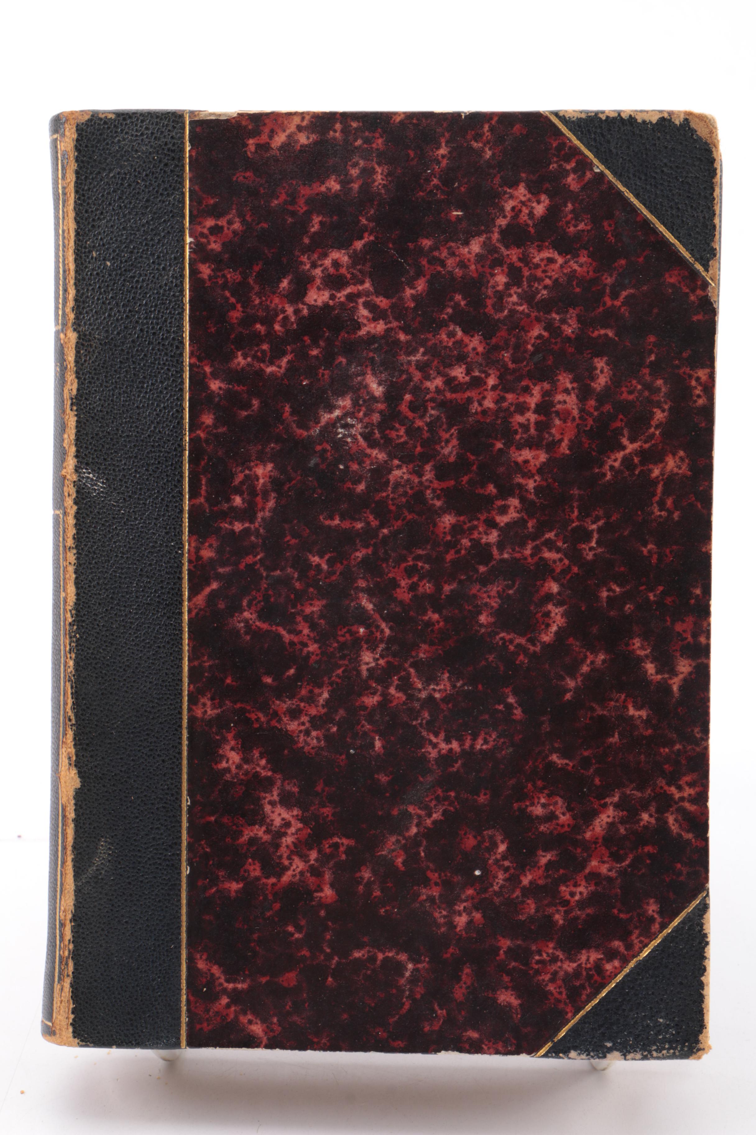 1860 "Bunyan's Complete Works" and 1866 "Tennyson's Poems"