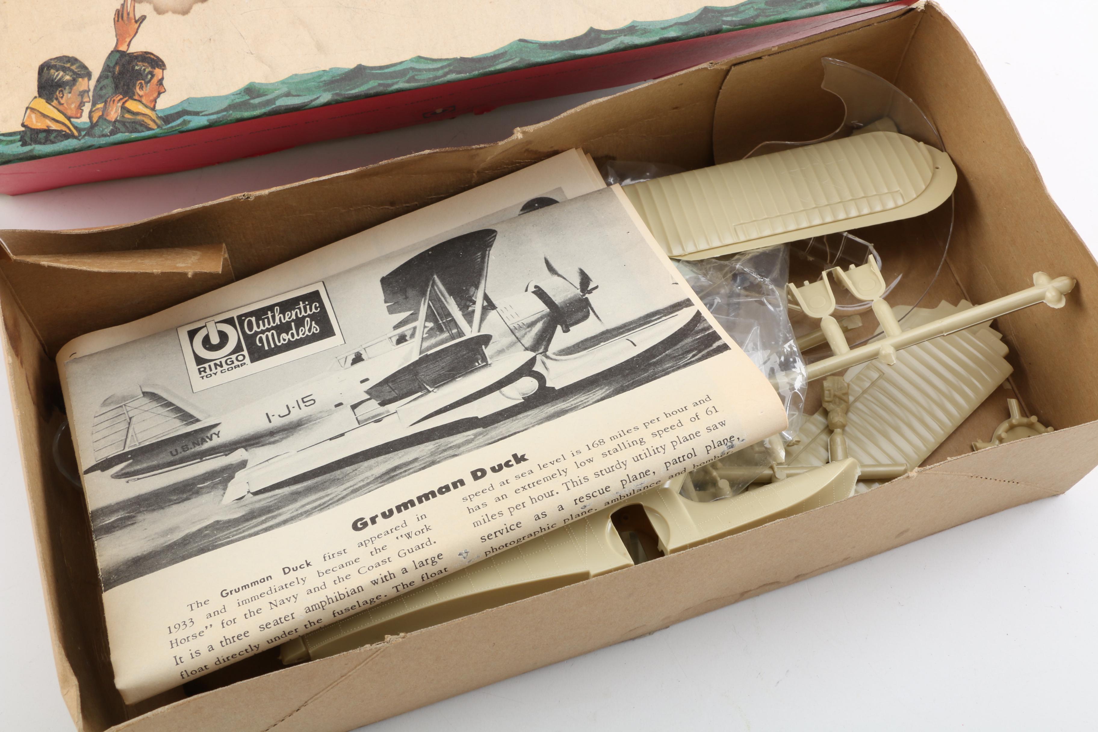 WWII Fighter Aircraft and Blimp Model Kits