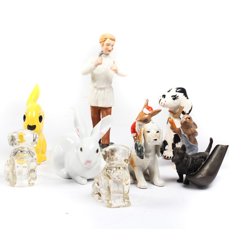 Vintage Figurines by Lladro, Goebel, Royal Doulton, and More