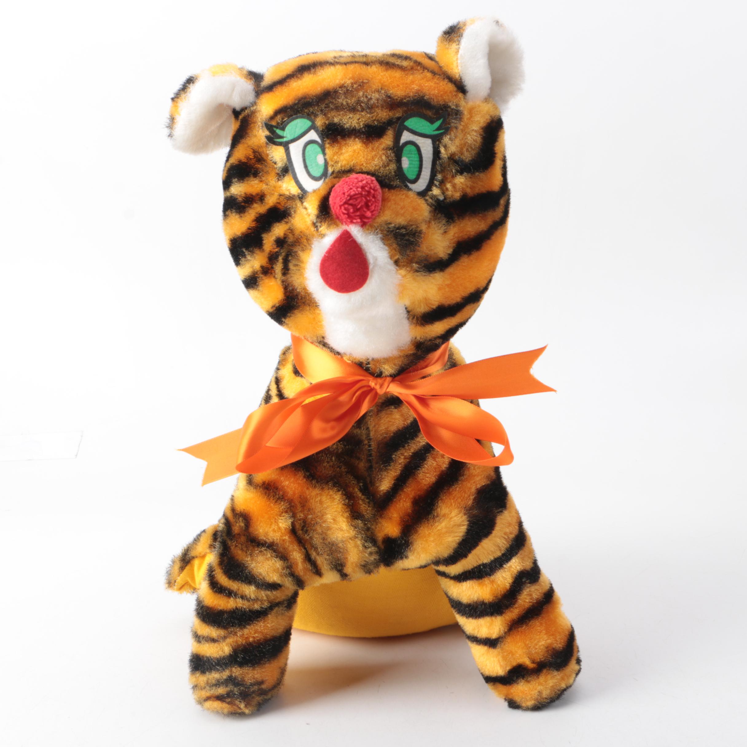Vintage Capitol Toy Co. Plush Tiger