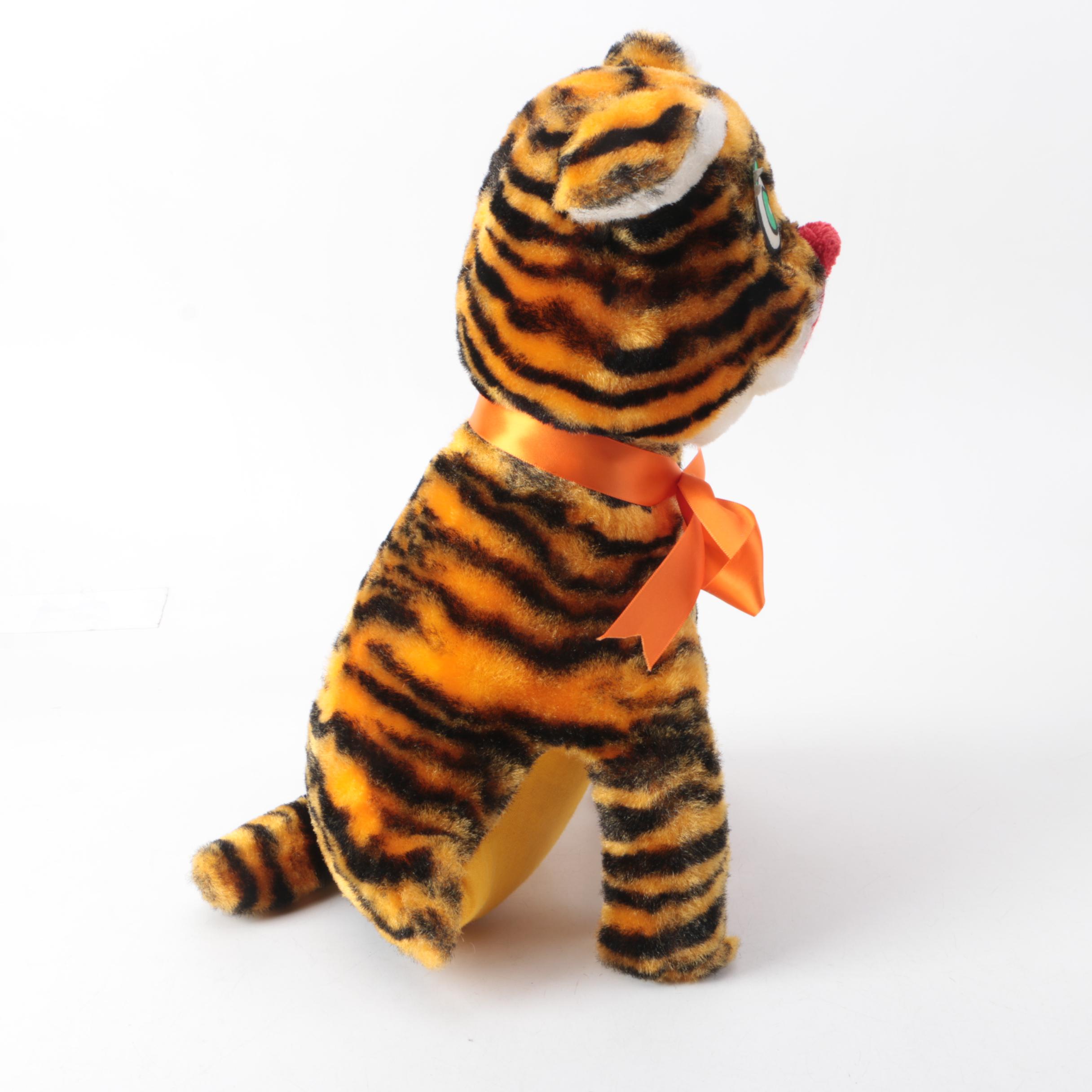 Vintage Capitol Toy Co. Plush Tiger