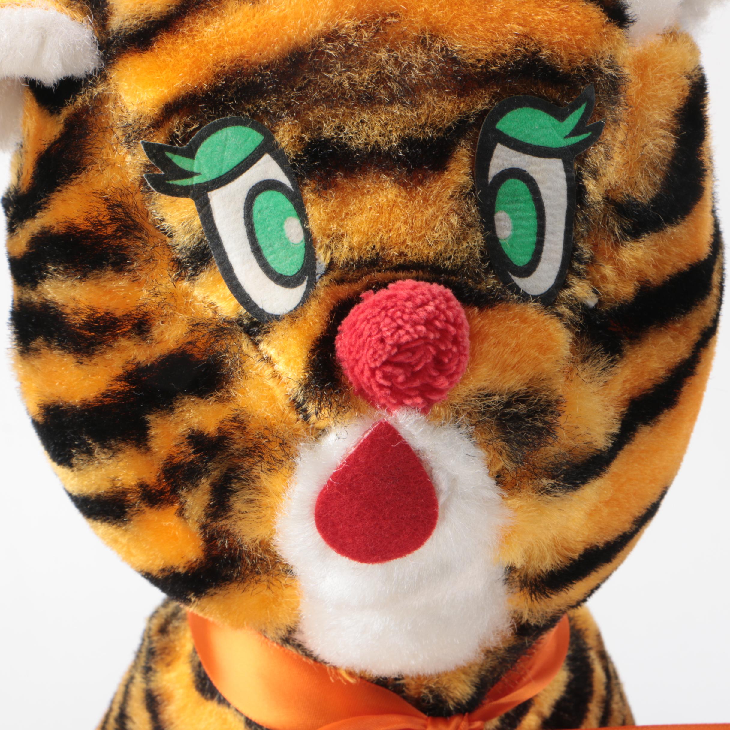 Vintage Capitol Toy Co. Plush Tiger