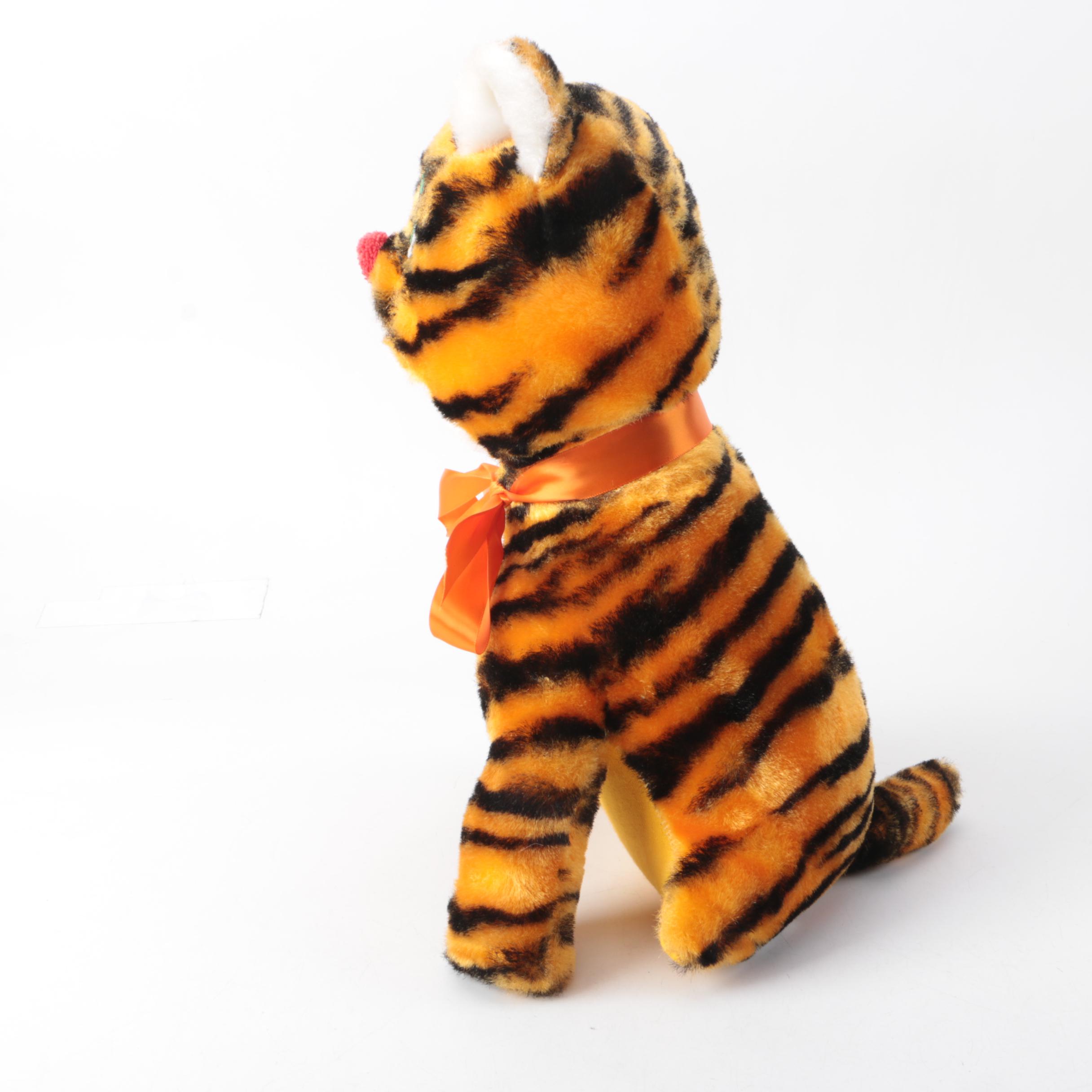 Vintage Capitol Toy Co. Plush Tiger