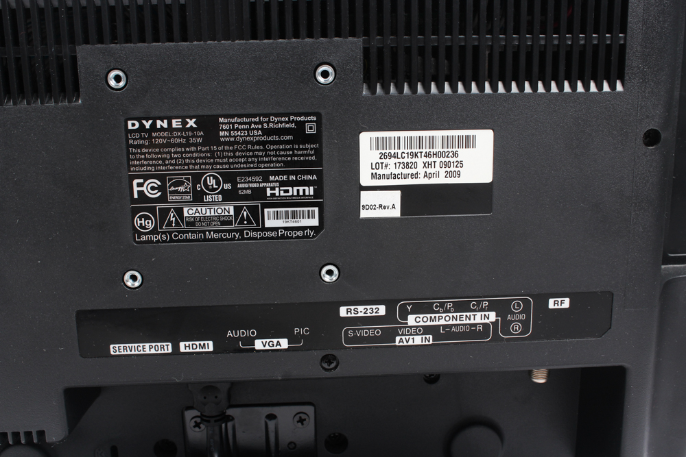 Dynex 18.5" Television