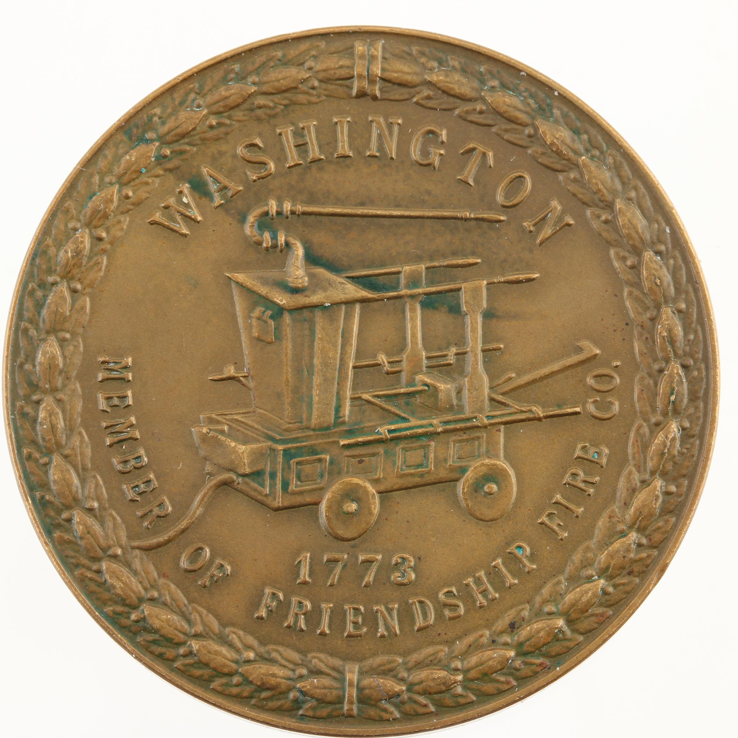 Group of Two Washington Monument Association Bronze Medals