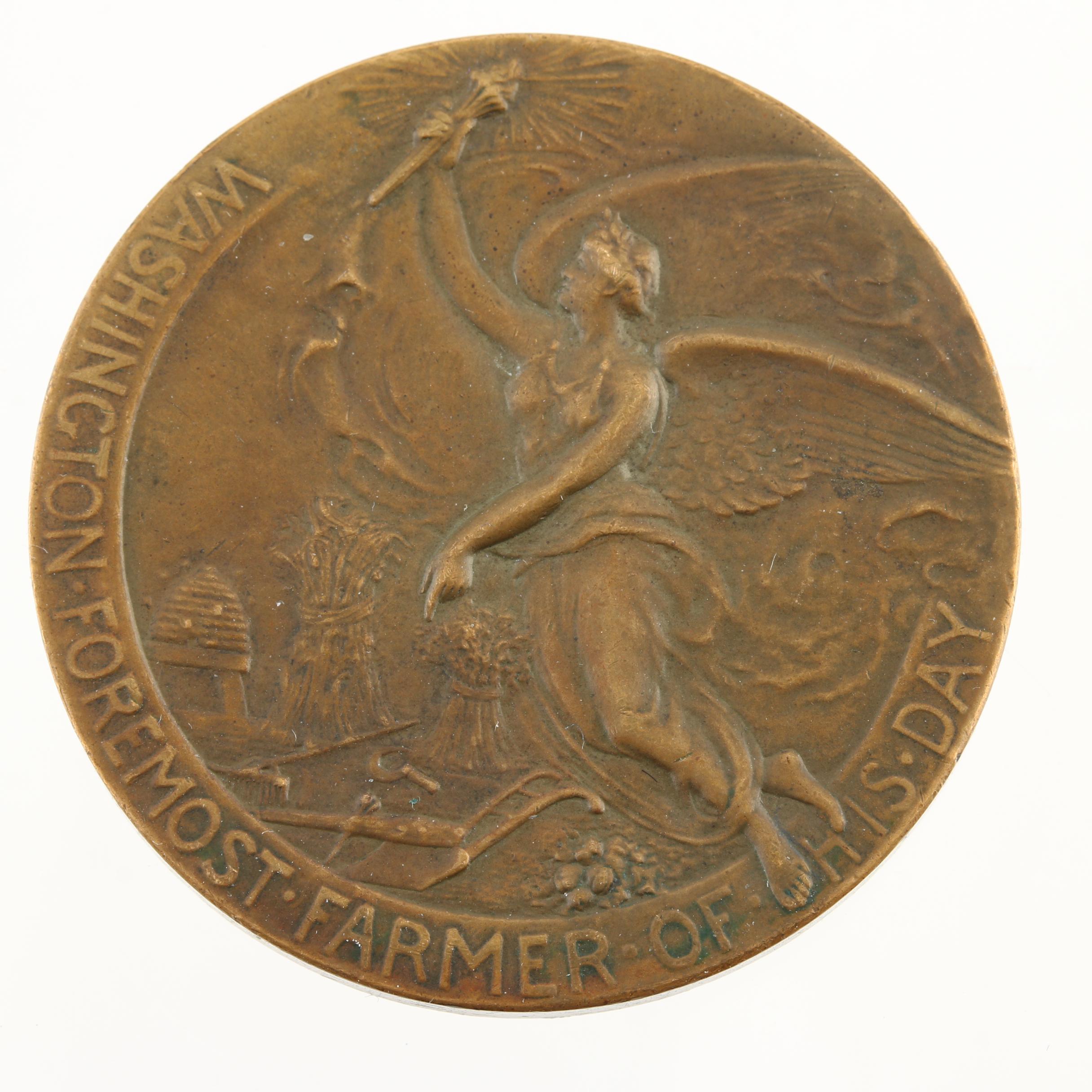Group of Two Washington Monument Association Bronze Medals