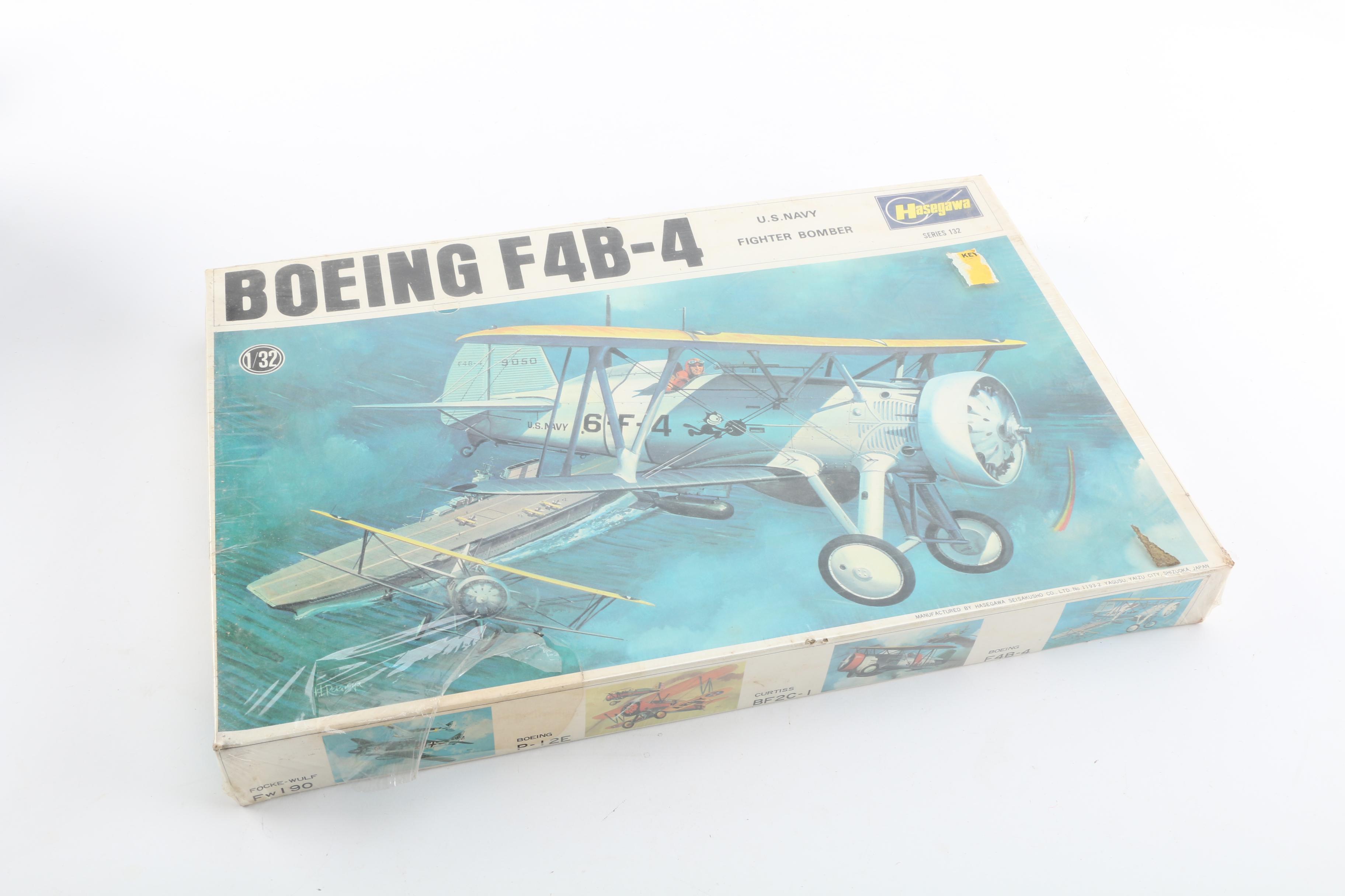 Military Aircraft Model Kits Including Lindberg