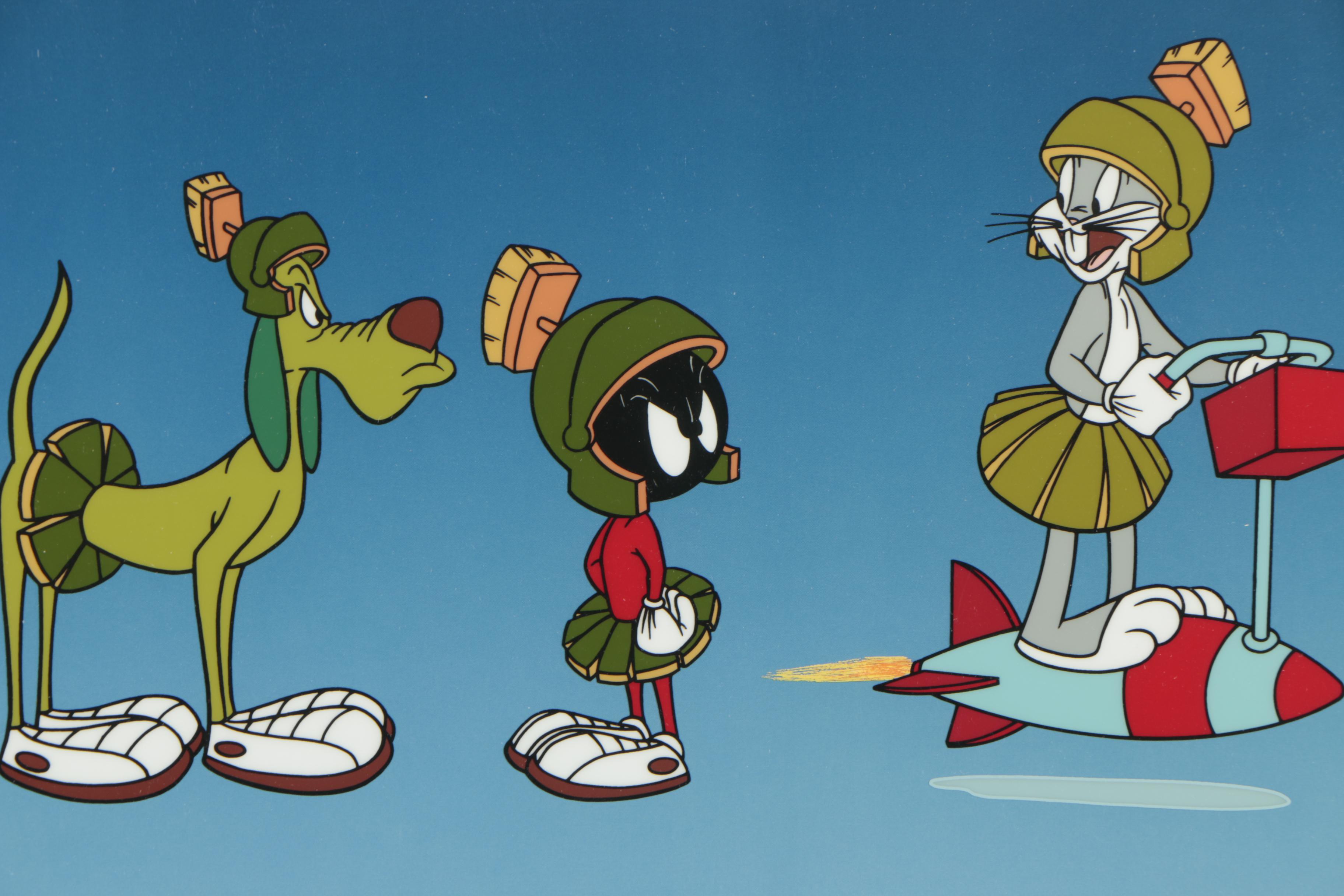 Warner Brothers Animation Cel "Special Delivery from Mars"
