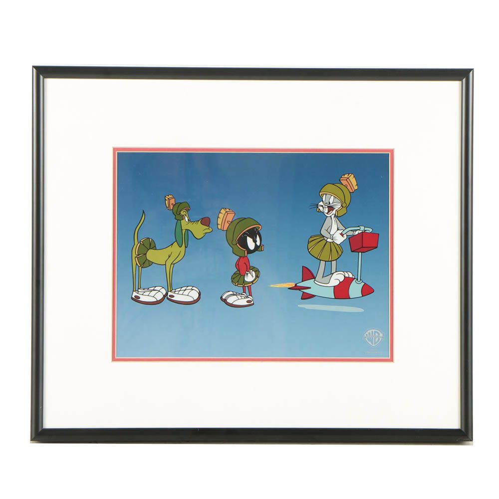 Warner Brothers Animation Cel "Special Delivery from Mars"