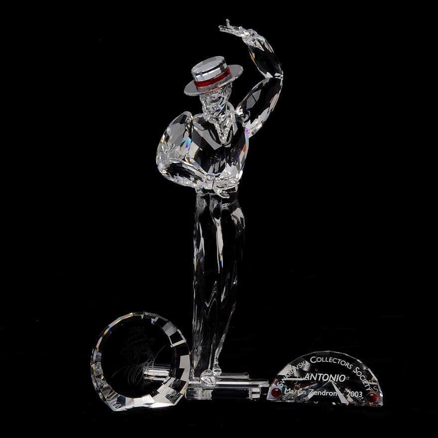 Swarovski "Magic of Dance" Antonio Crystal Figurine, 2003