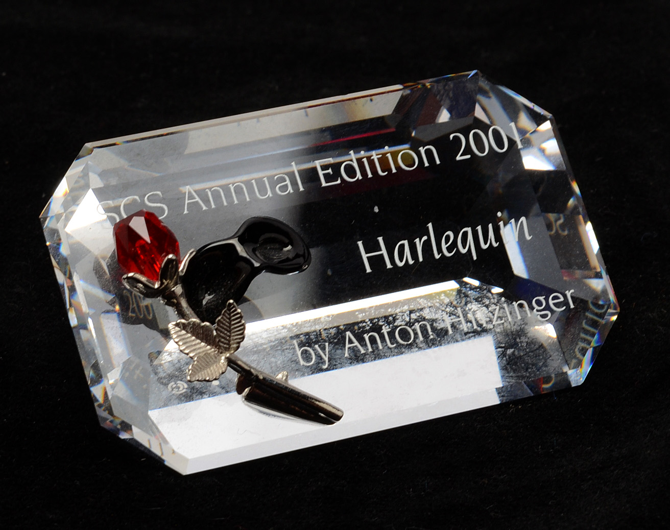 Swarovski Crystal Masquerade Harlequin Figurine