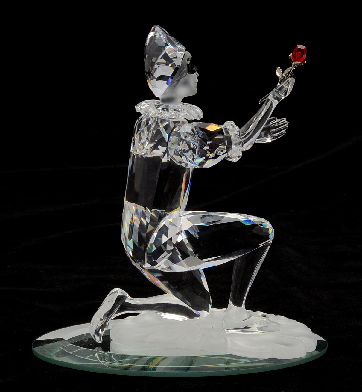 Swarovski Crystal Masquerade Harlequin Figurine