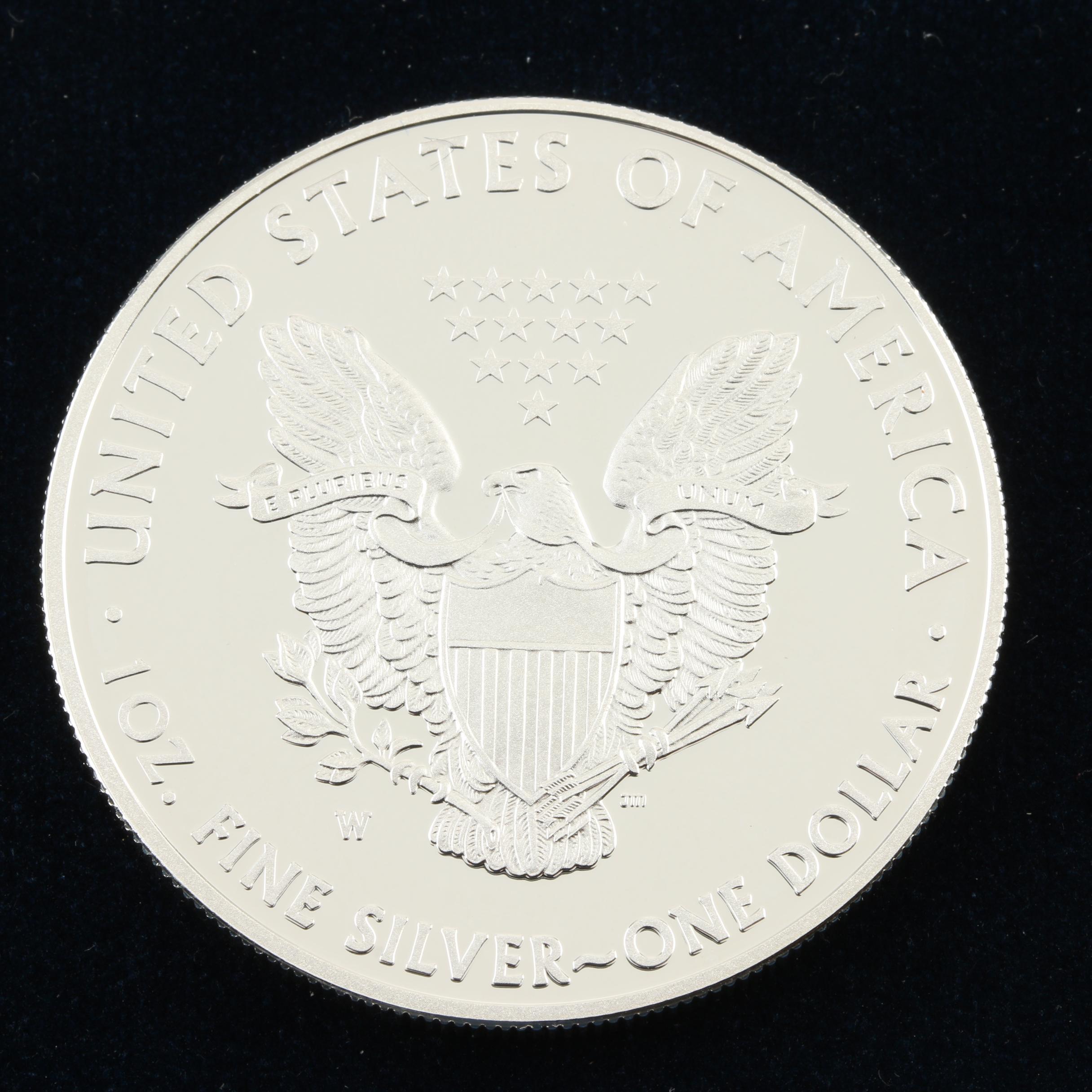2013-W Walking Liberty Silver Eagle Proof Bullion Coin