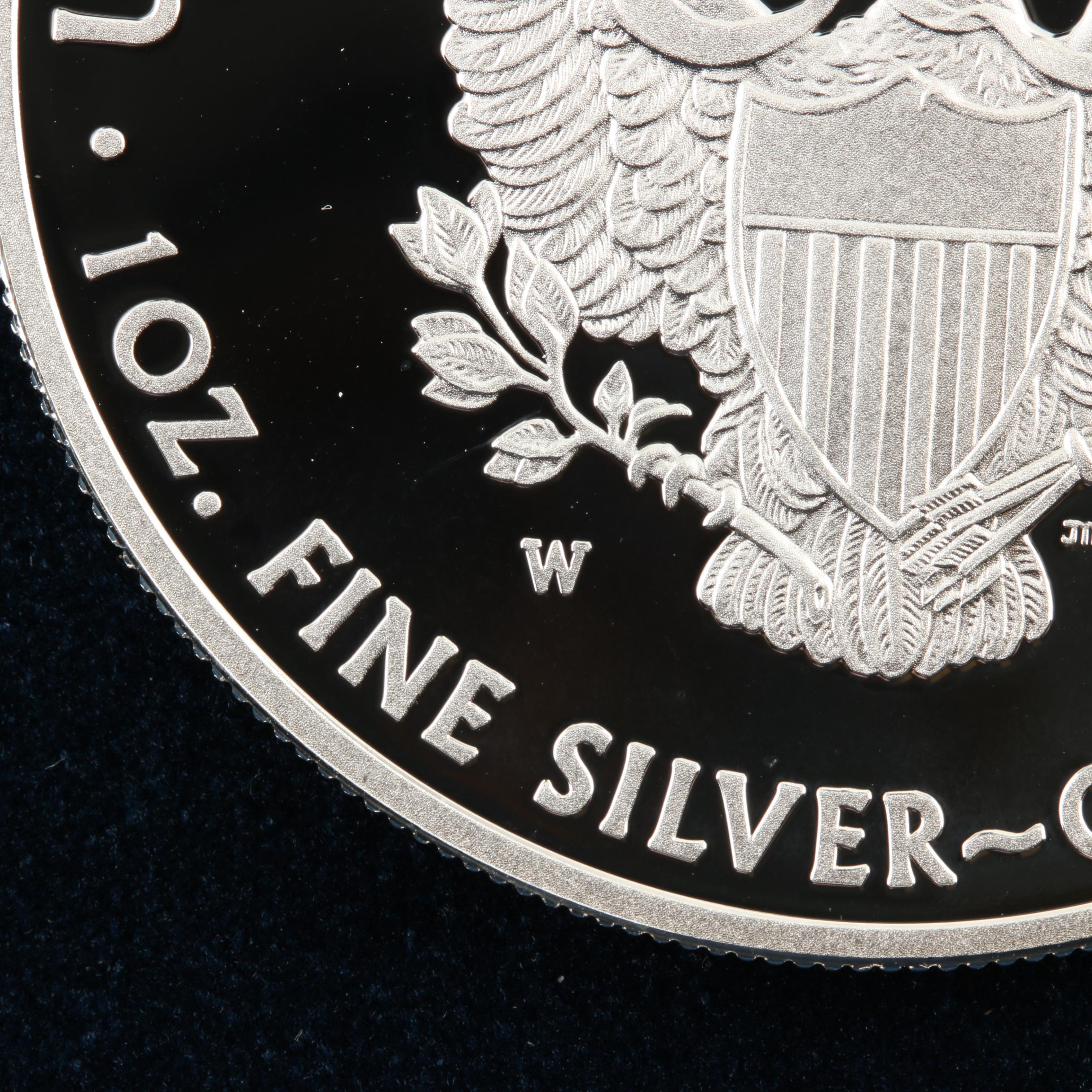 2013-W Walking Liberty Silver Eagle Proof Bullion Coin