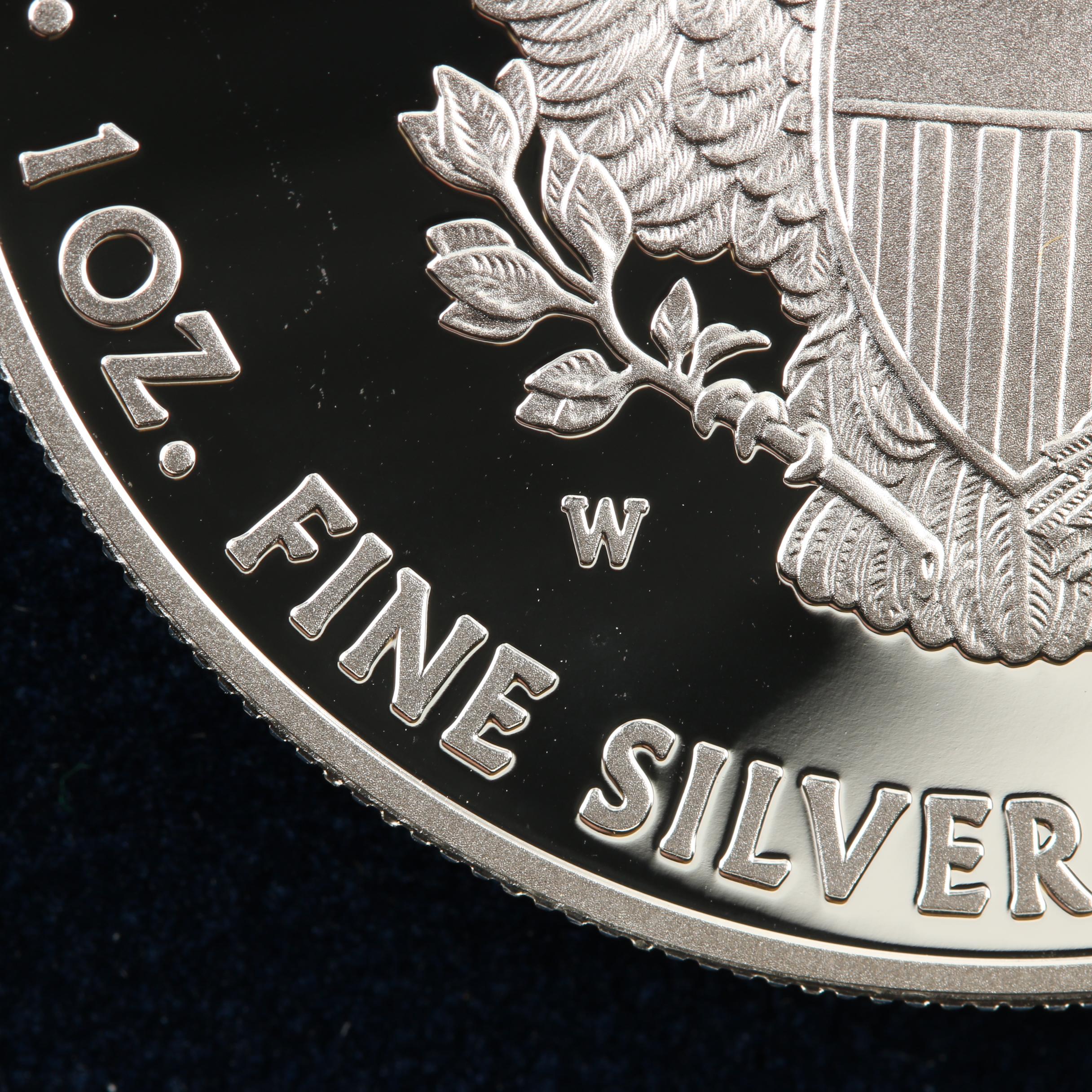 2015-W Walking Liberty Silver Eagle Proof Bullion Coin