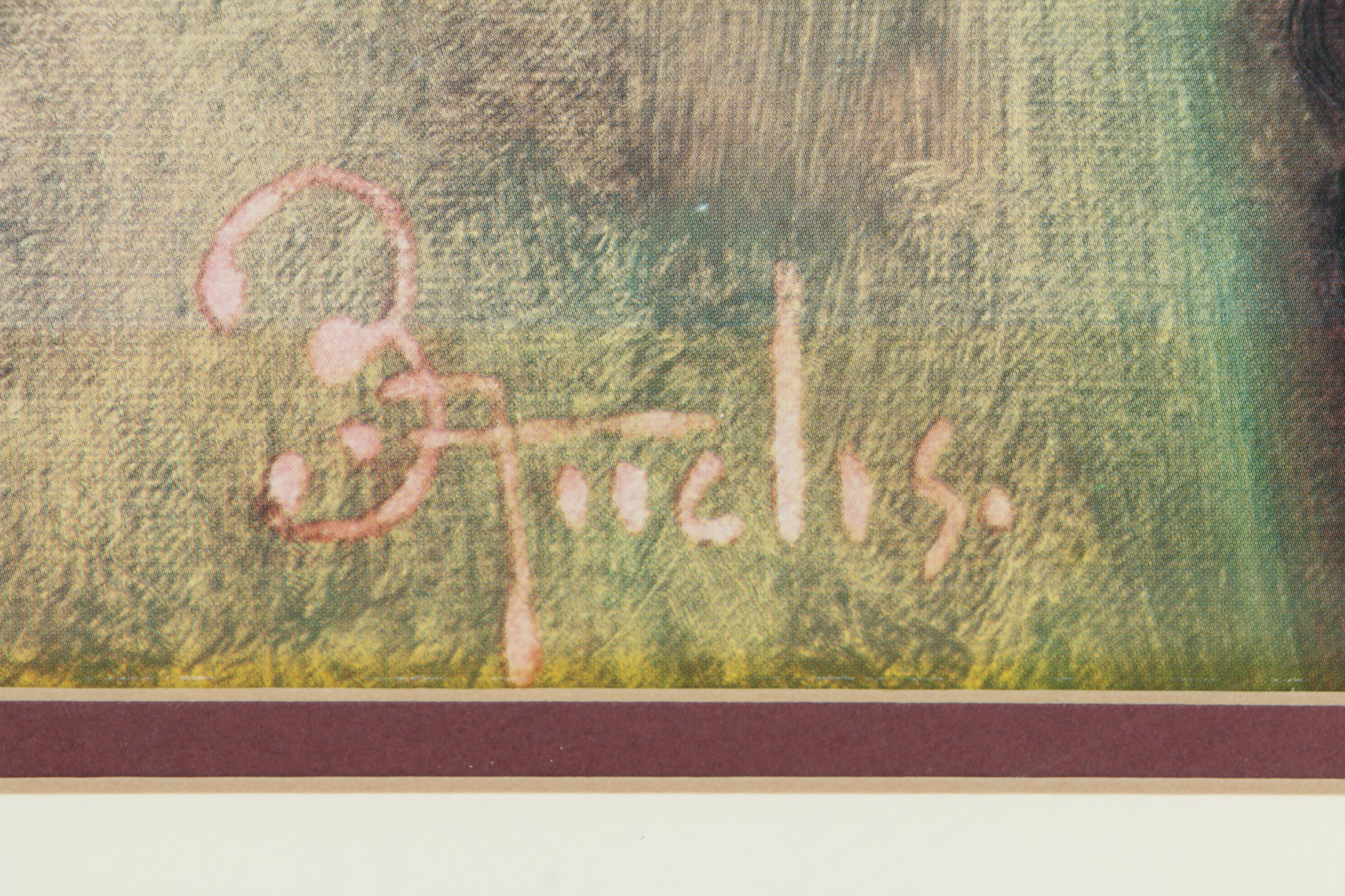 Offset Lithograph After Bernie Fuchs "Golf Classics Legends"