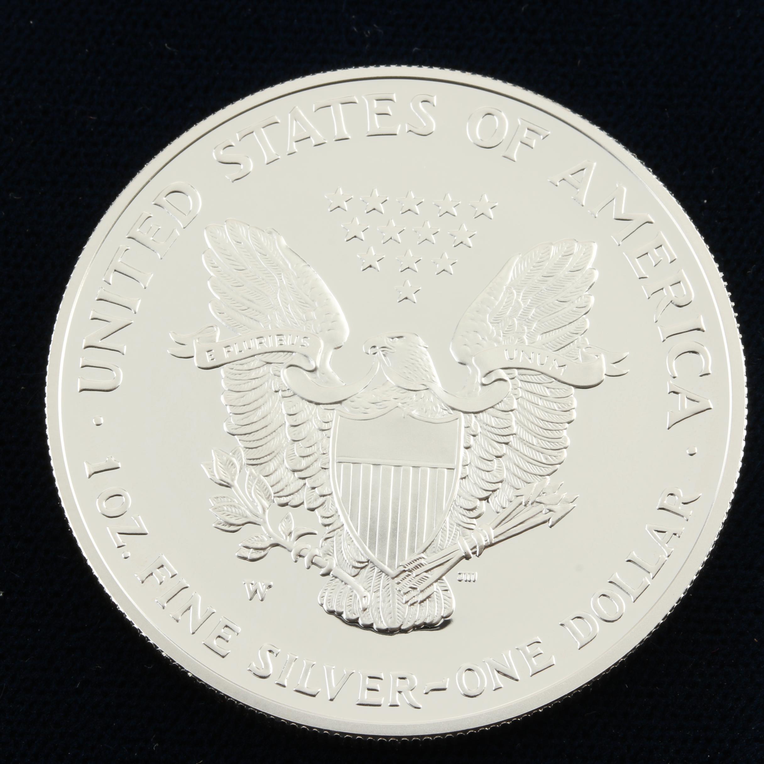 2004-W Walking Liberty Silver Eagle Proof Bullion Coin