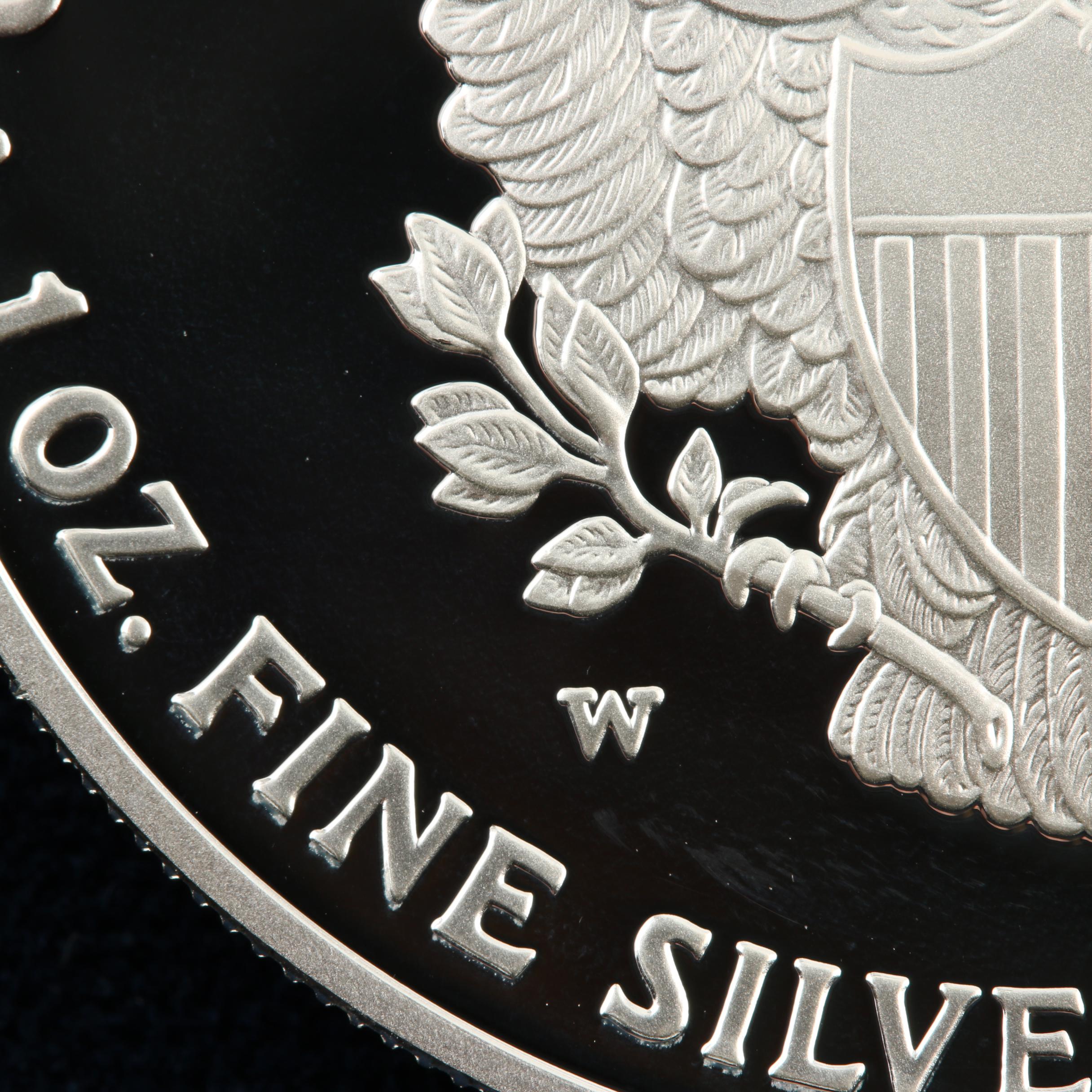 2005-W Walking Liberty Silver Eagle Proof Bullion Coin