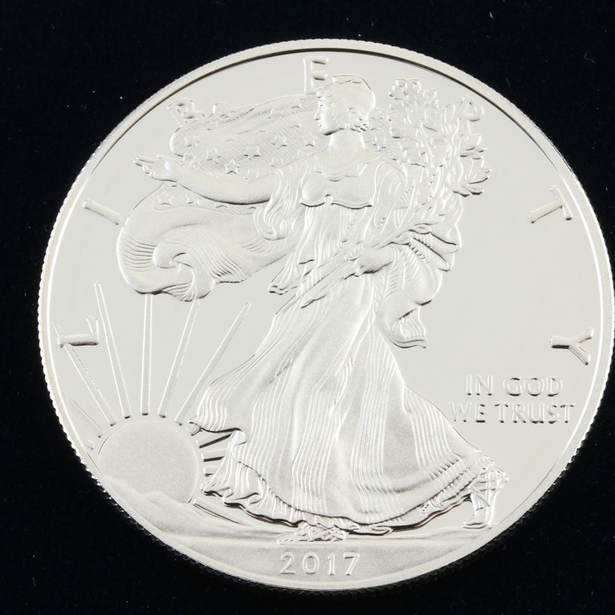 2017-W Walking Liberty Silver Eagle Proof Bullion Coin