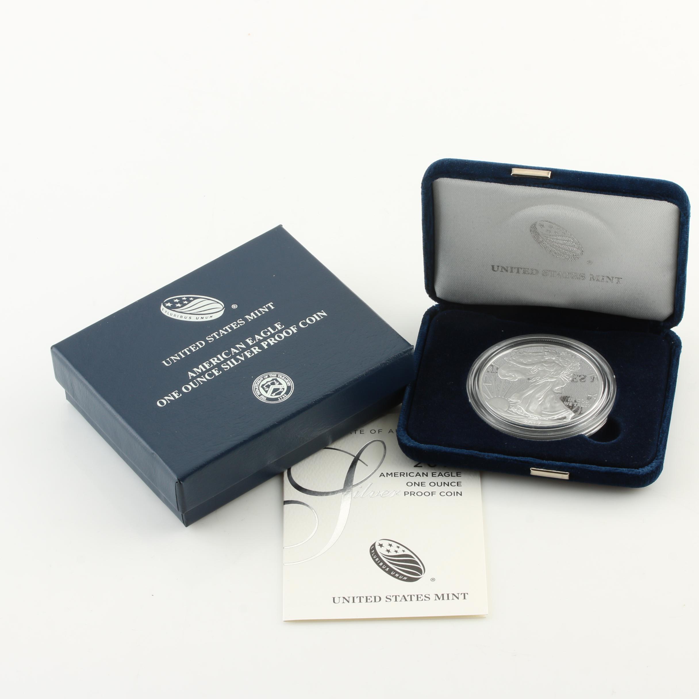 2017-W Walking Liberty Silver Eagle Proof Bullion Coin