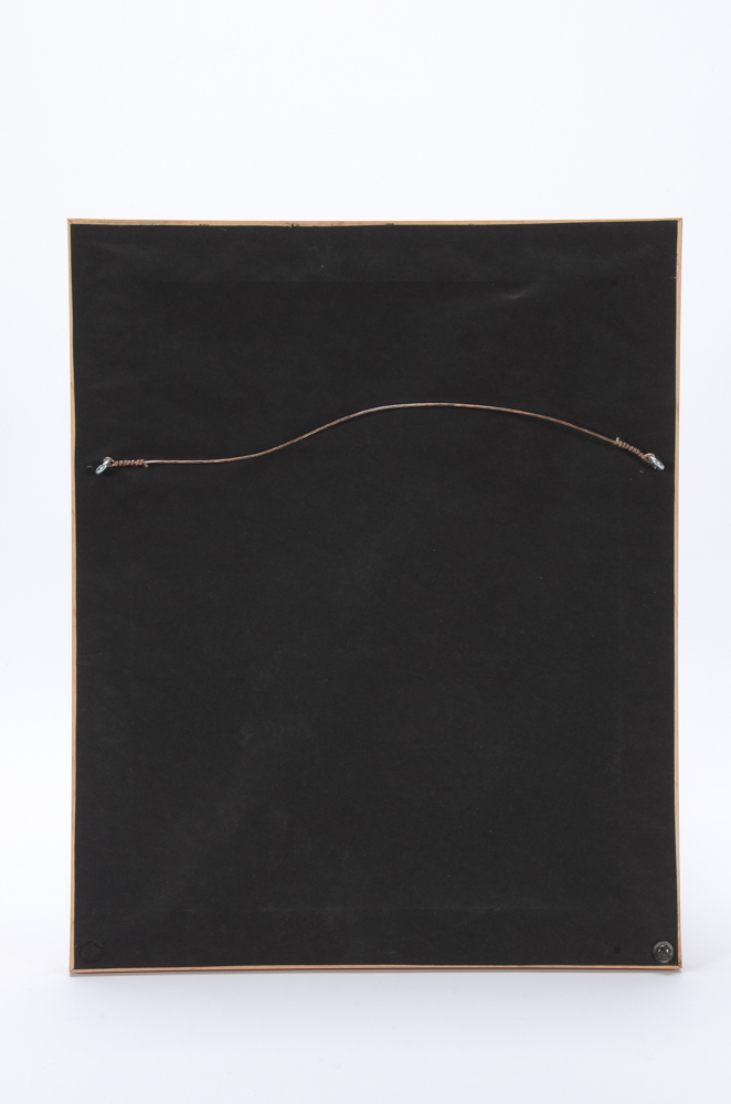 Robert Rauschenberg Signed Limited Edition Mixed Media "Sketch for Monogram"