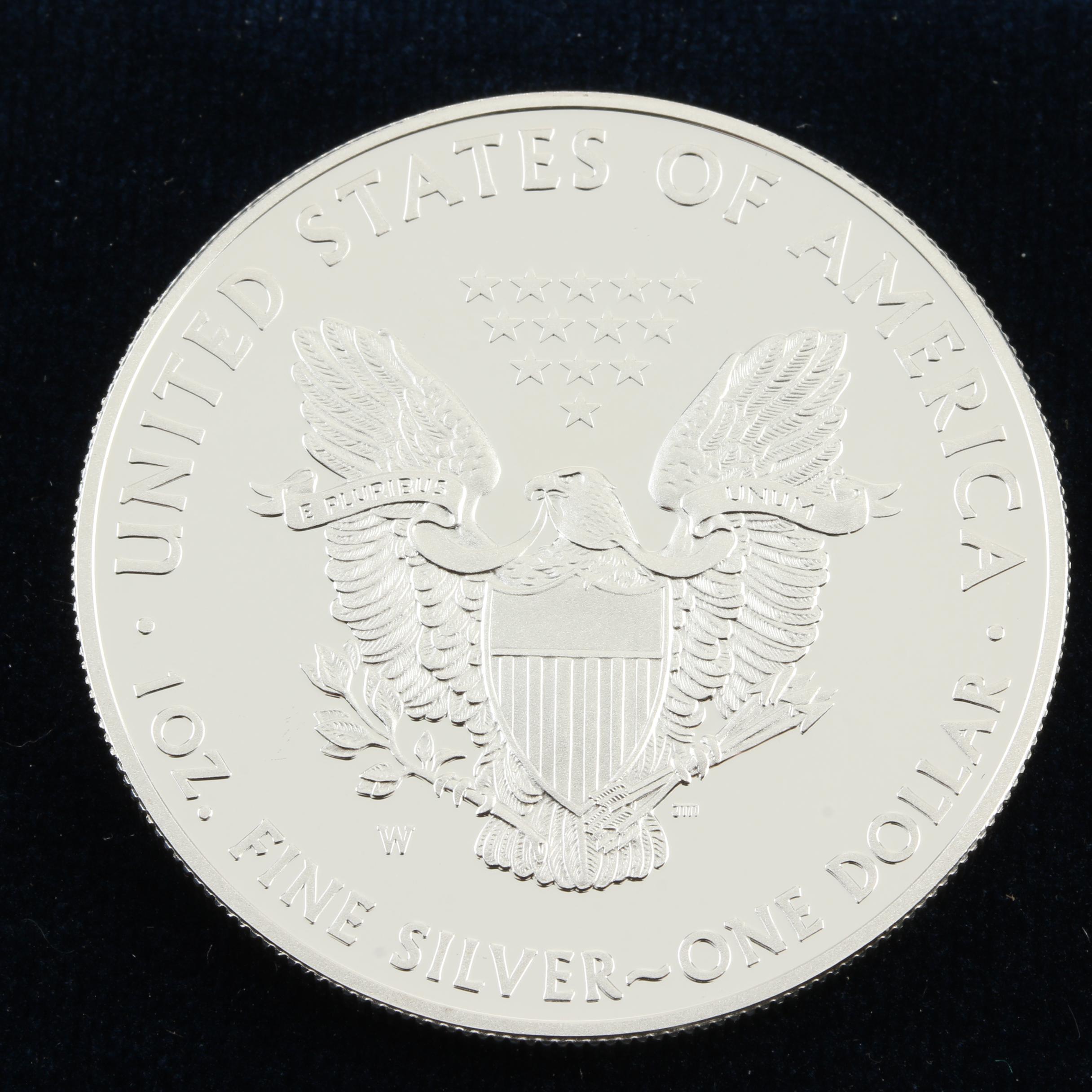 2014-W Walking Liberty Silver Eagle Proof Bullion Coin