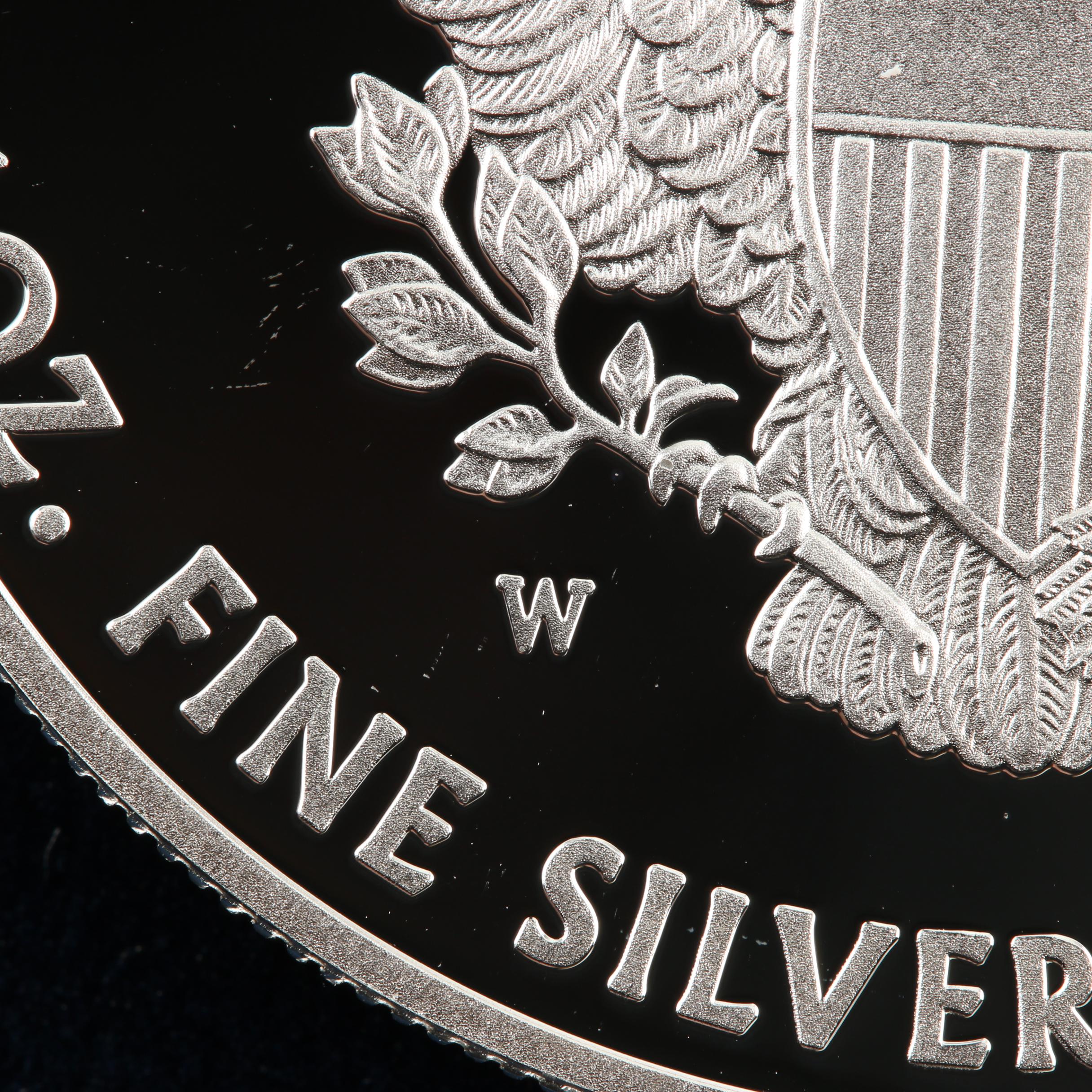 2014-W Walking Liberty Silver Eagle Proof Bullion Coin