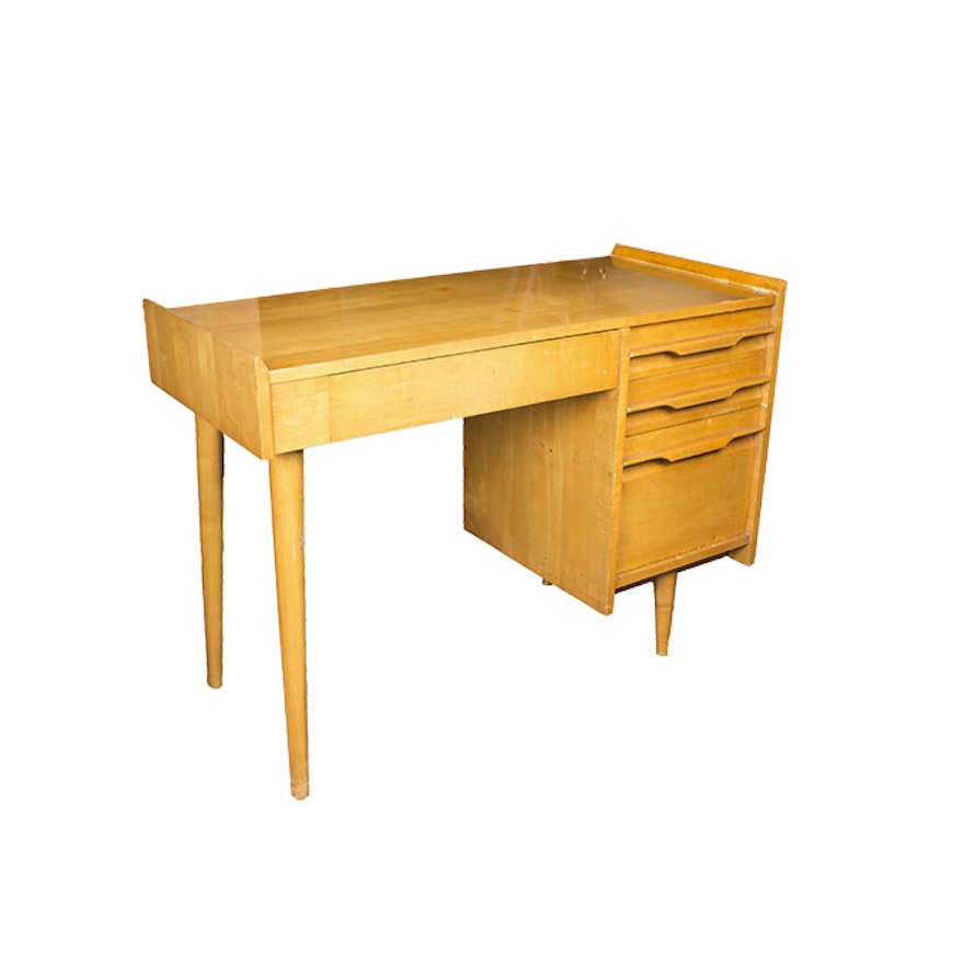 Vintage Mid Century Modern Desk by Crawford Furniture