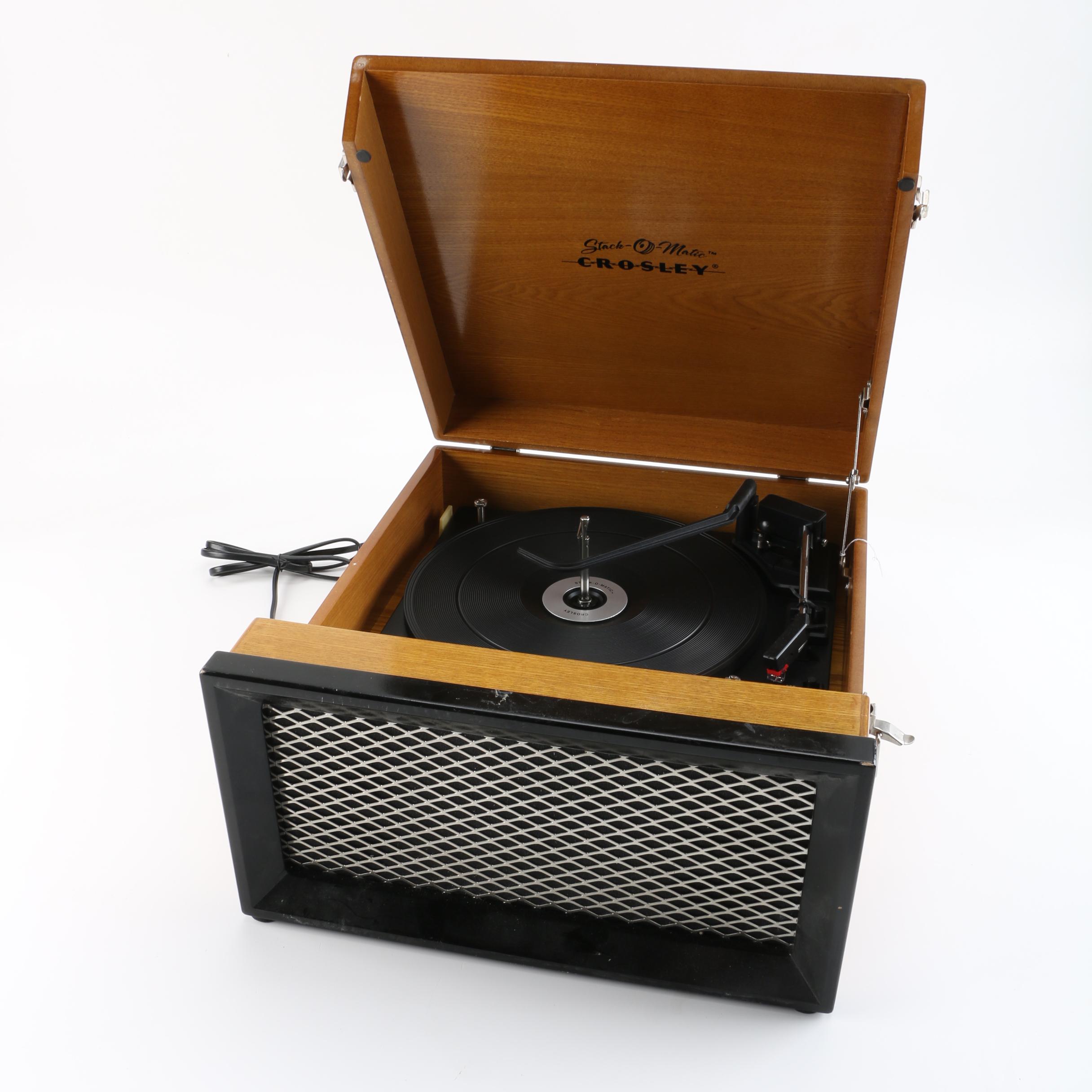 Crosley Collegiate Stack-O-Matic CR85 Portable Turntable
