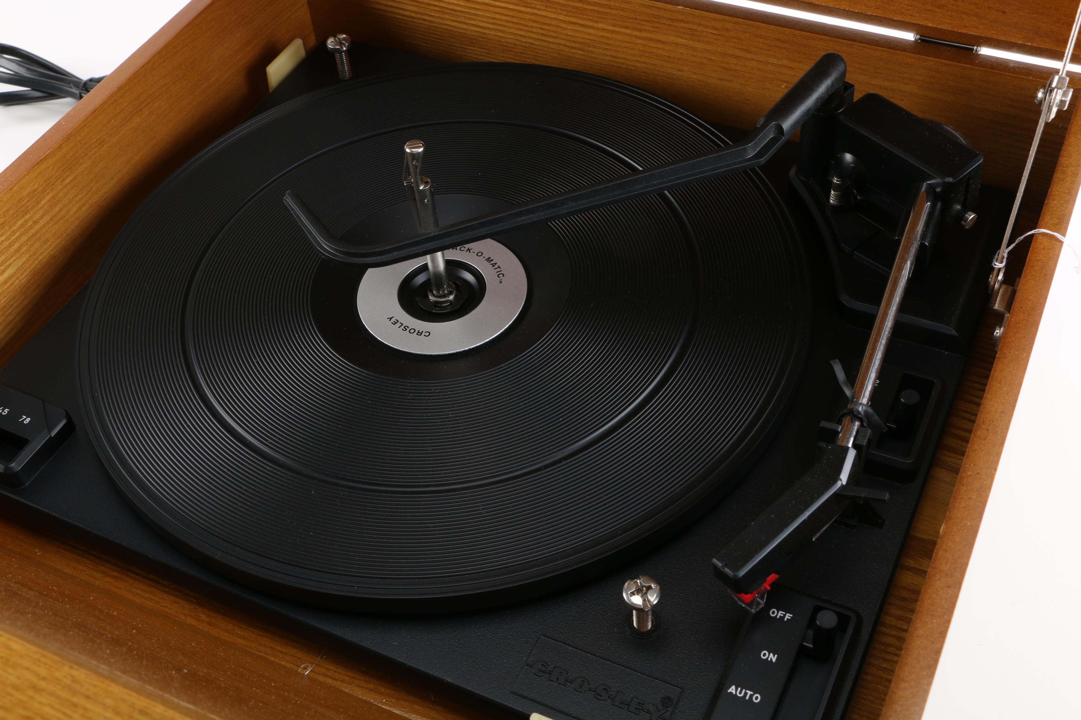 Crosley Collegiate Stack-O-Matic CR85 Portable Turntable