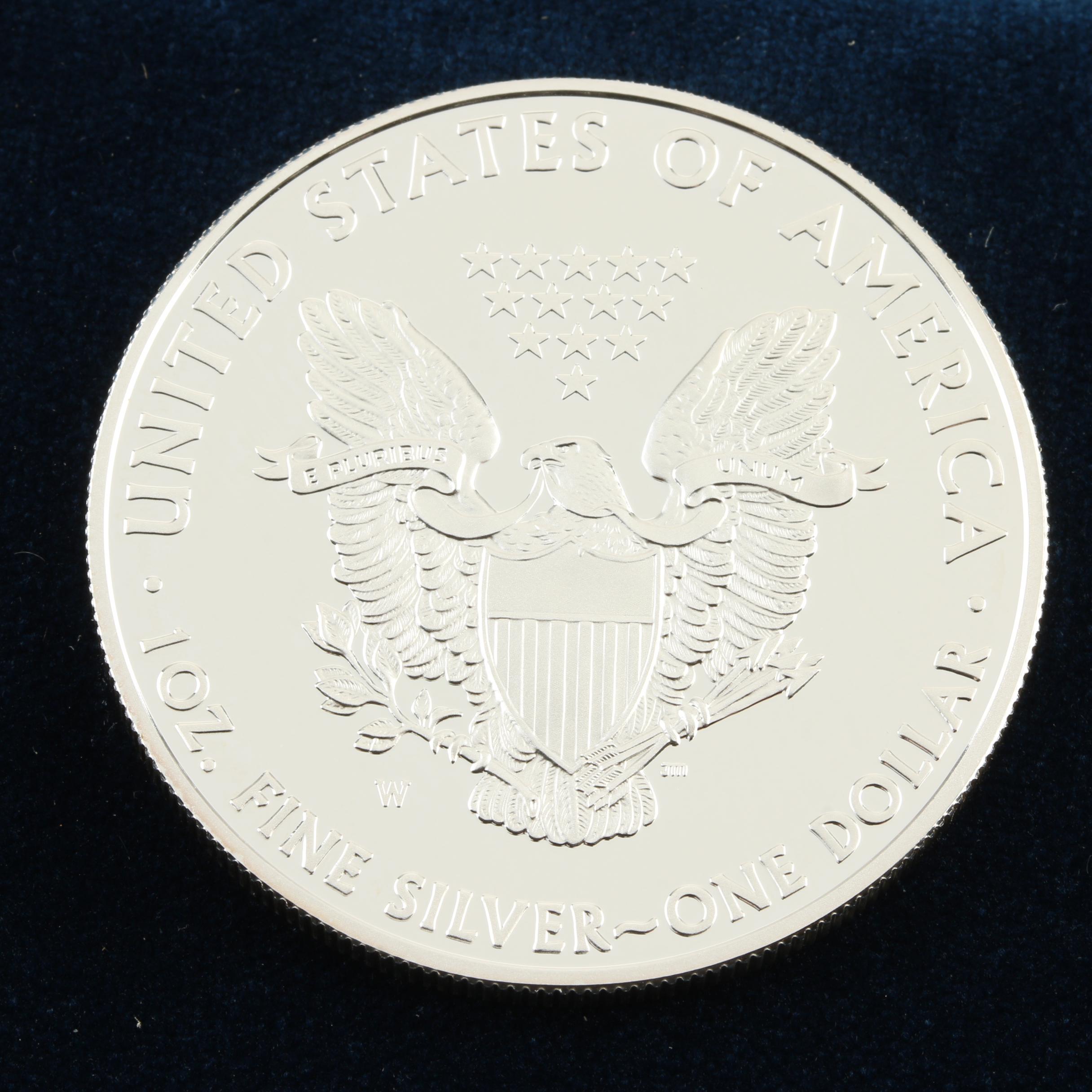 2008-W Walking Liberty Silver Eagle Proof Bullion Coin