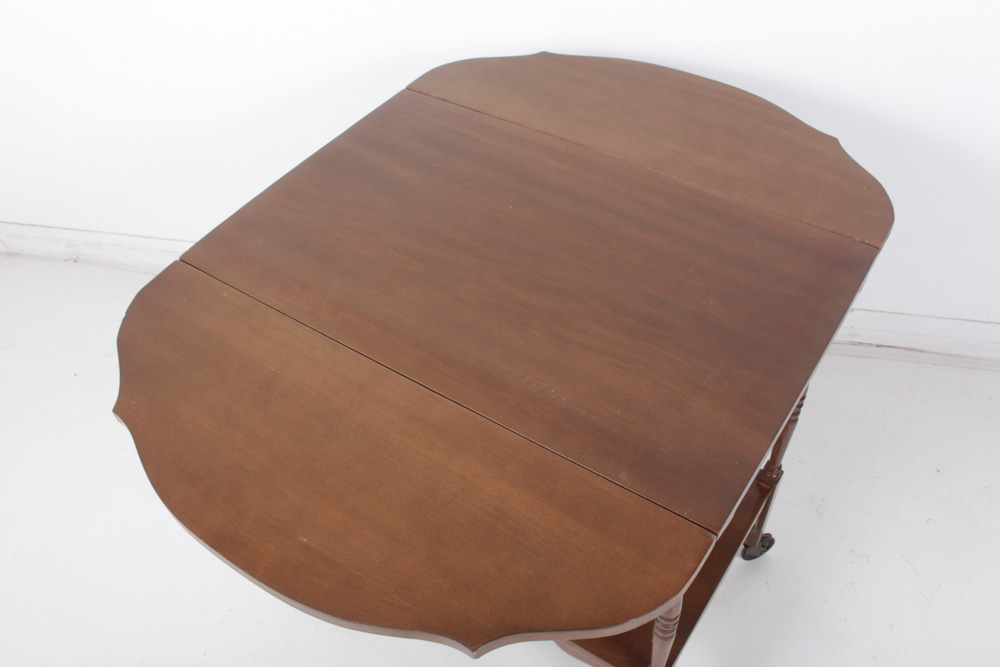 Vintage Wooden Tea Cart