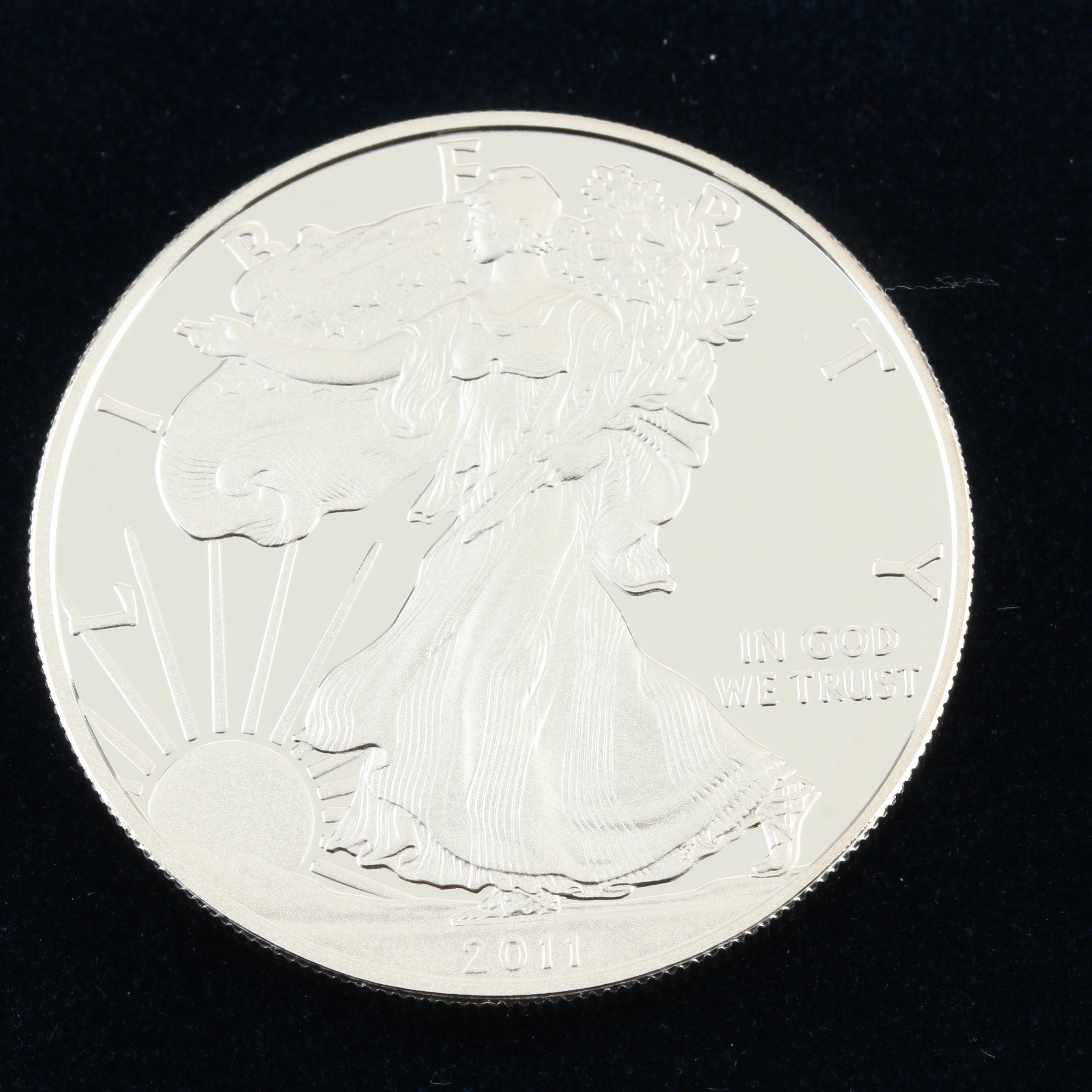 2011-W Walking Liberty Silver Eagle Proof Bullion Coin