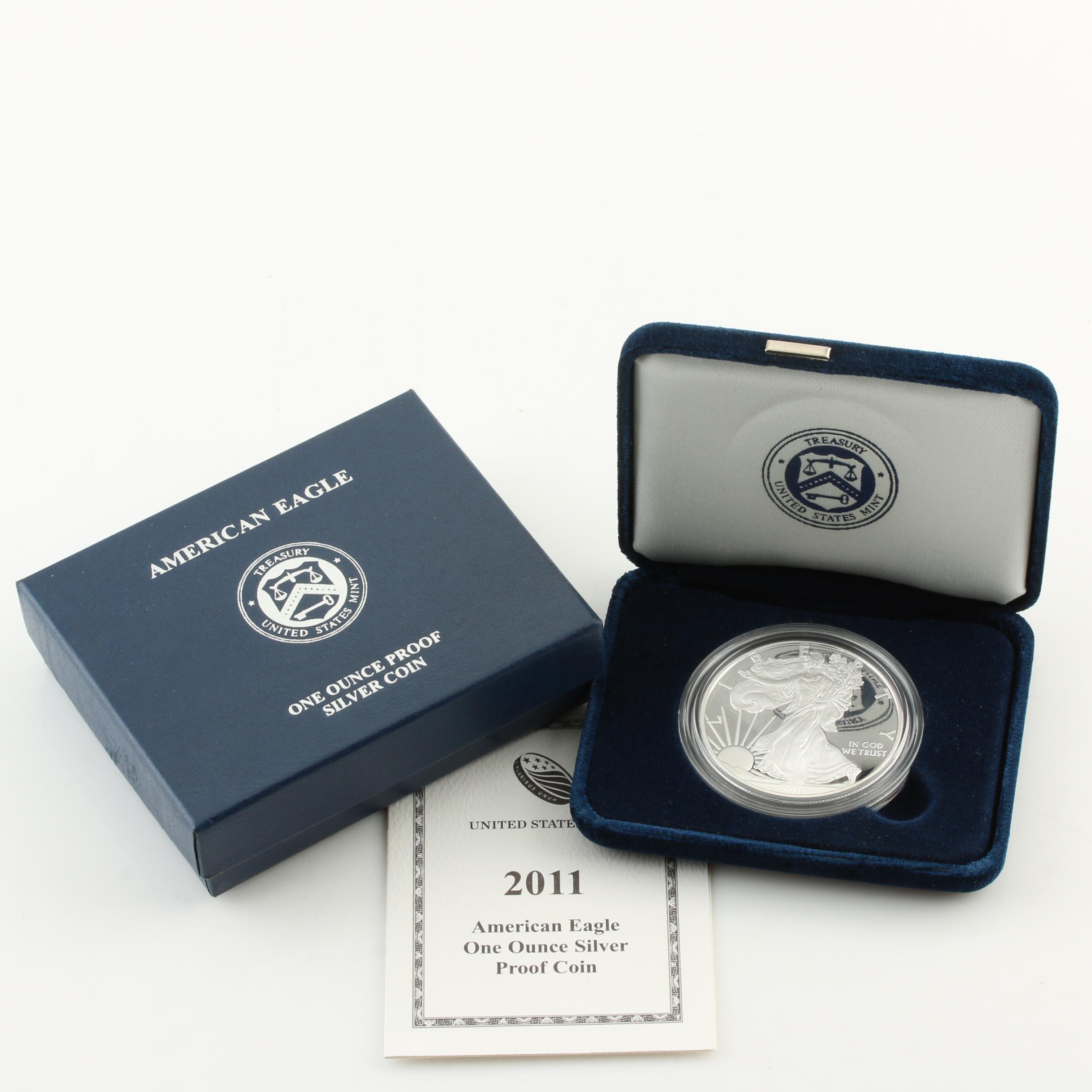 2011-W Walking Liberty Silver Eagle Proof Bullion Coin