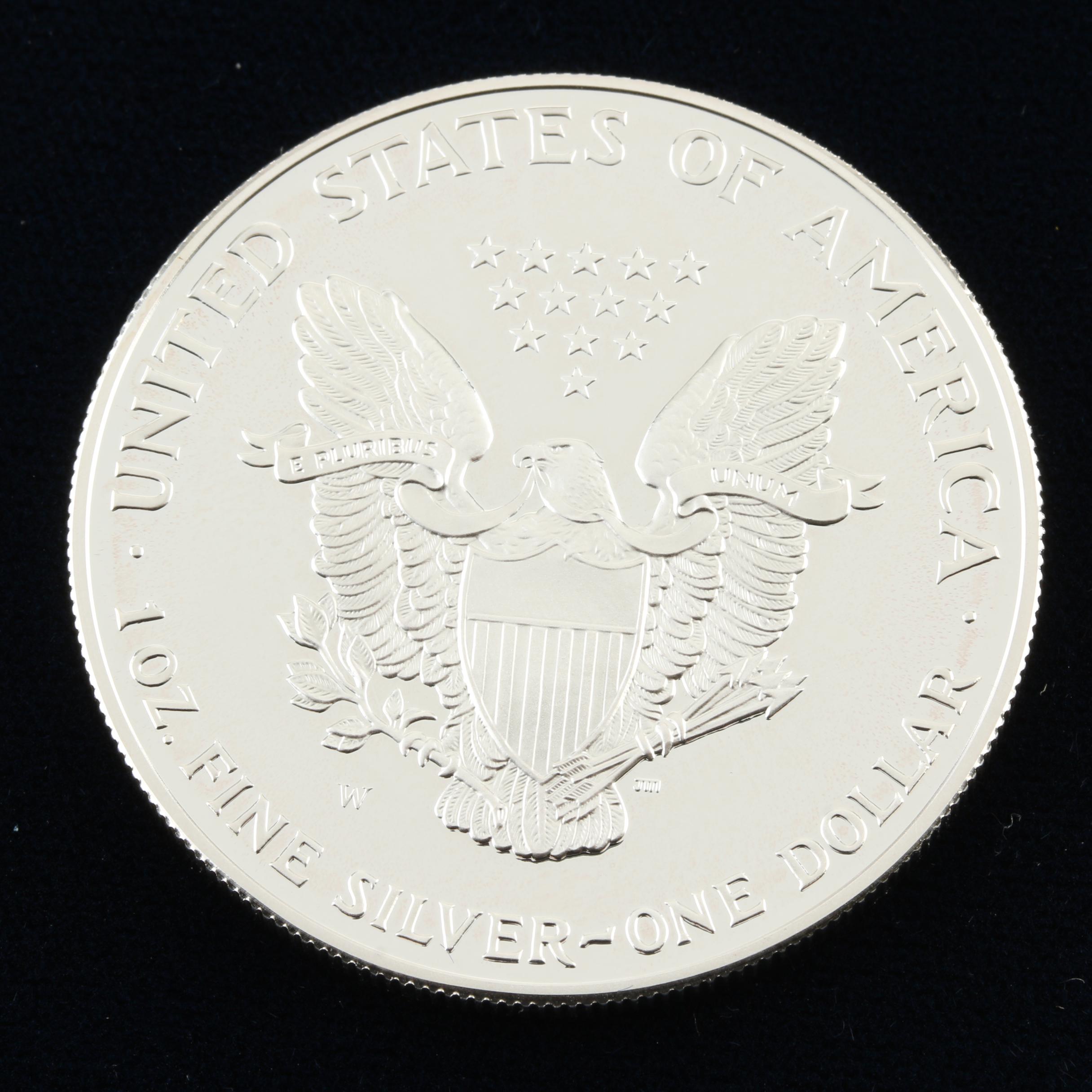 2001-W Walking Liberty Silver Eagle Proof Bullion Coin