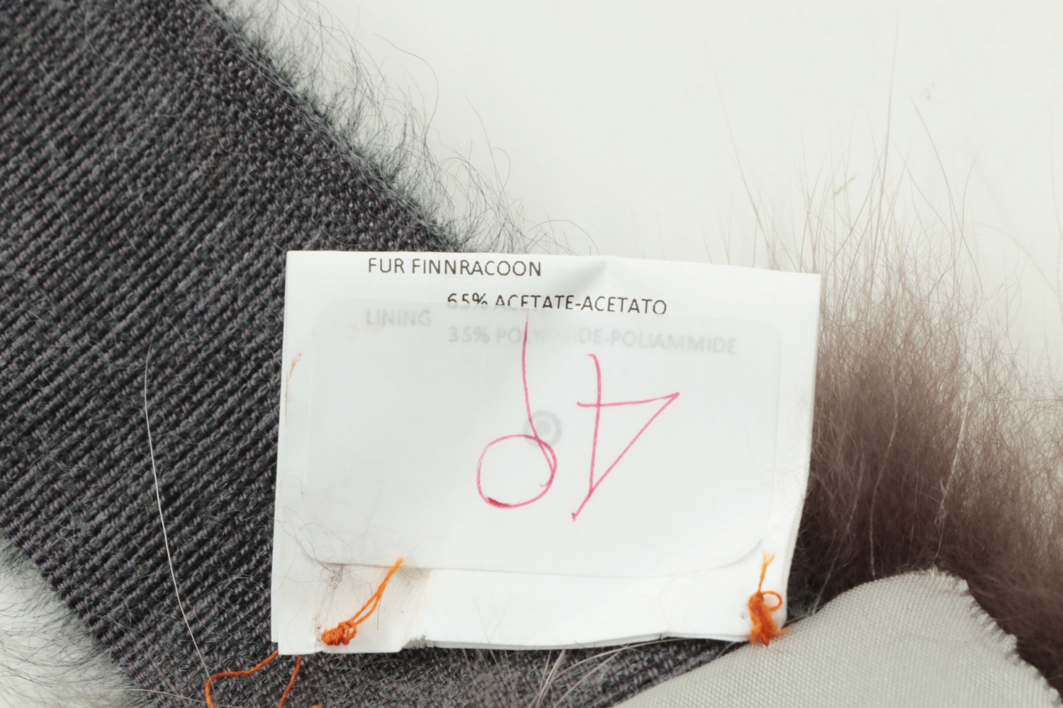 Di Maestro Italia Finn Raccoon Fur Scarf