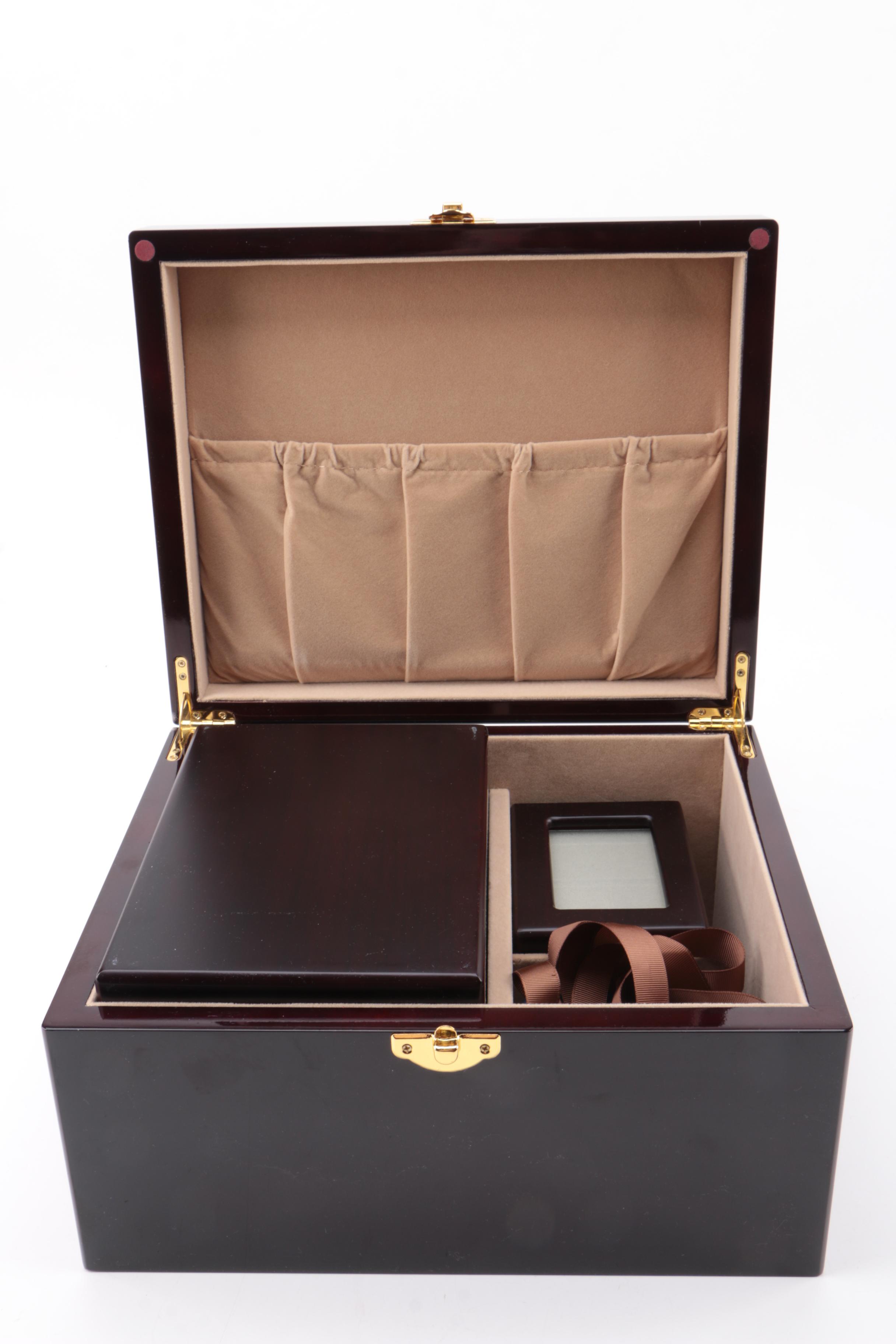 Neptune Society Funerary Cremation Box